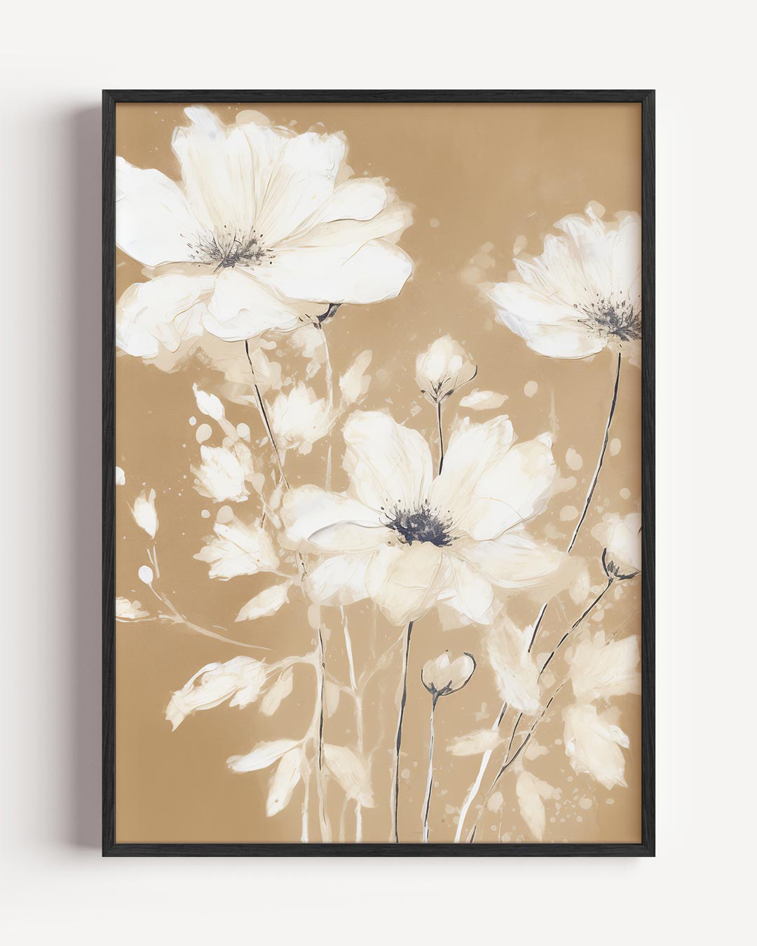 Elegante Bloemenpracht Poster-WallArtistic