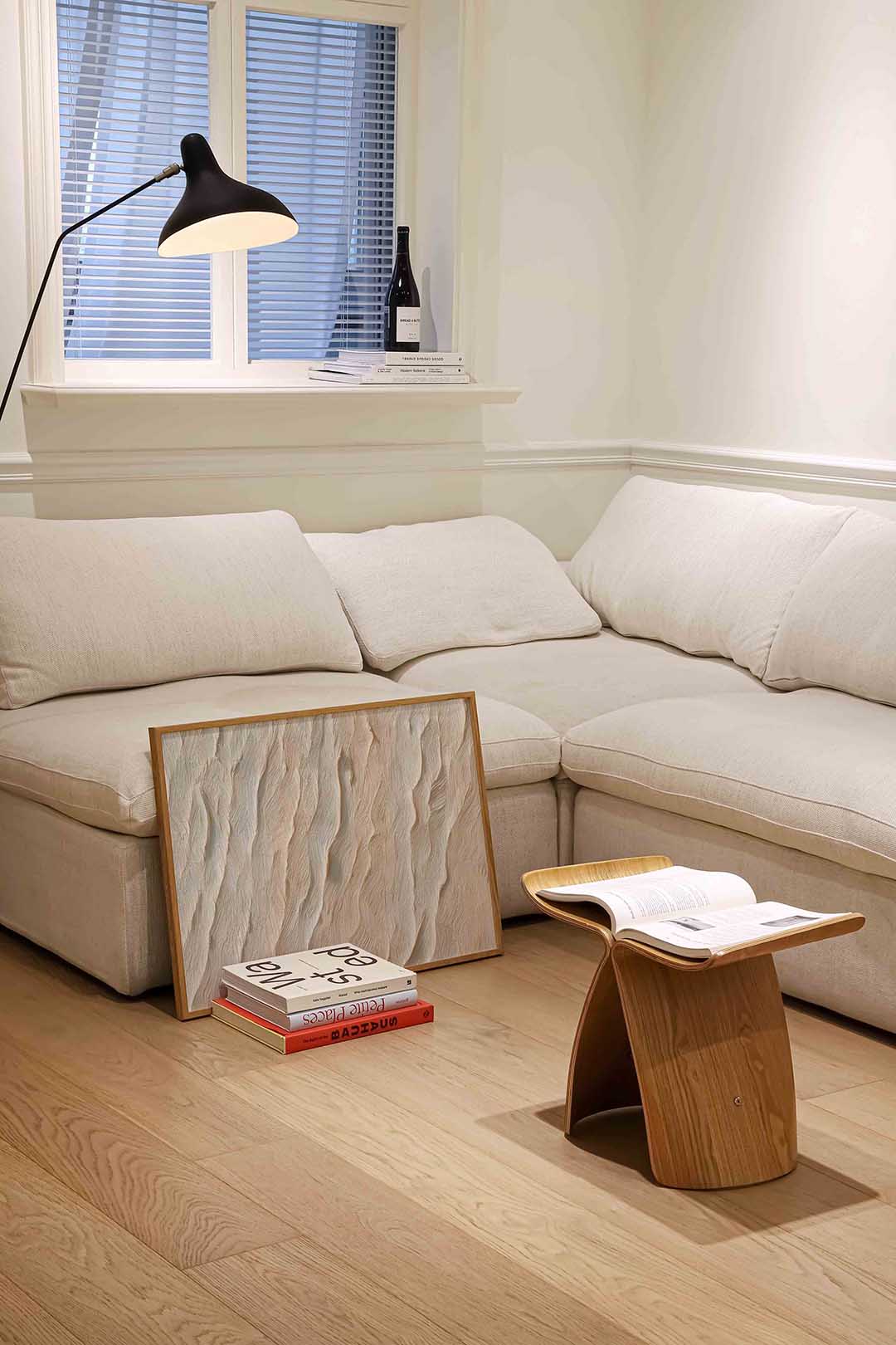 Beige textuur Poster