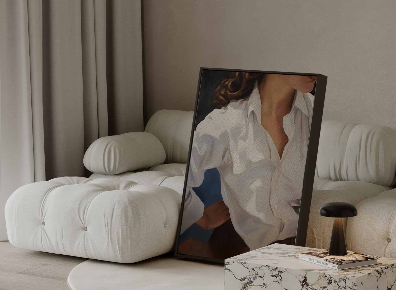 Casual Elegantie Kunstwerk-canvas-dibond-plexiglas-wanddecoratie-WallArtistic