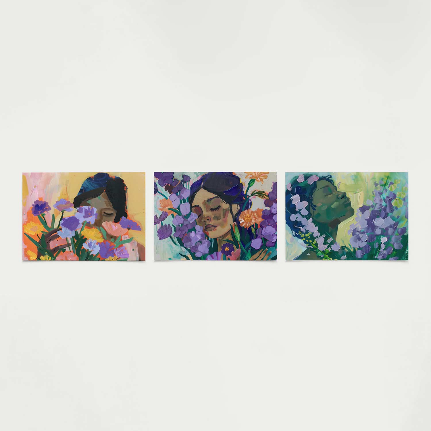 Bloemrijke droom Posterset