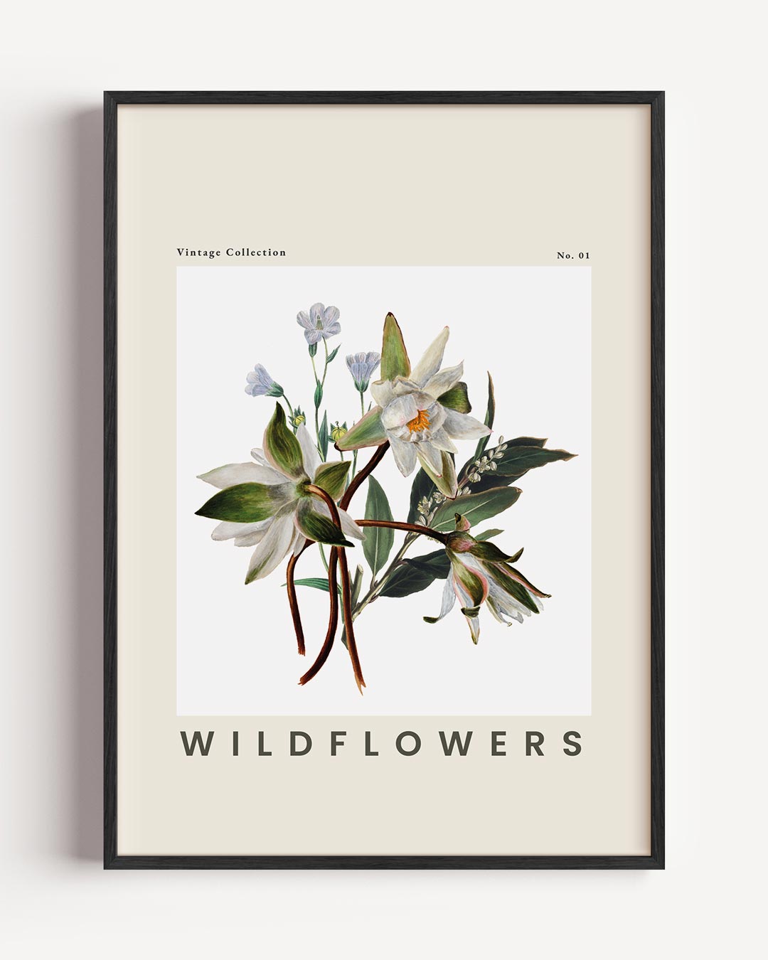 Vintage Bloemenpracht Poster-WallArtistic