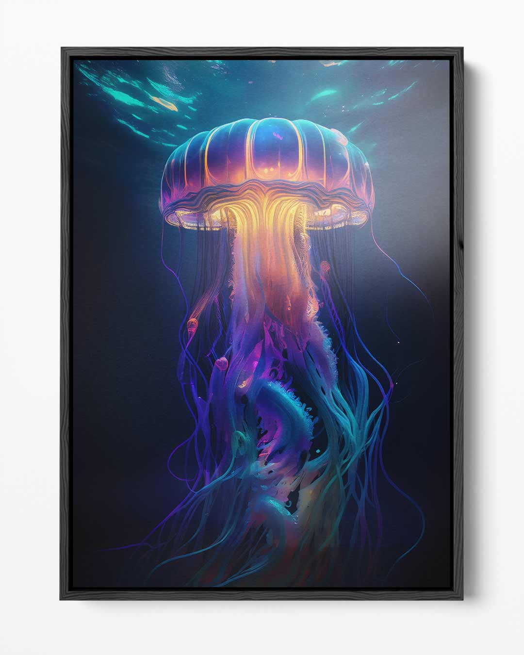 Betoverende Medusakunst Kunstwerk-canvas-dibond-plexiglas-wanddecoratie-WallArtistic
