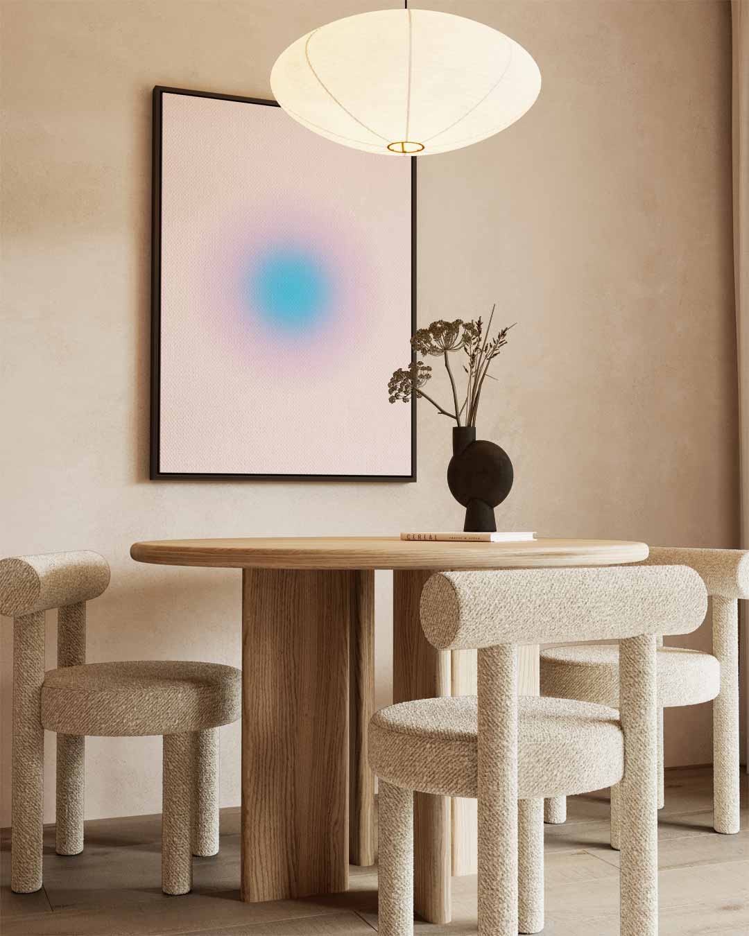 Dromerige Color Vibe Kunstwerk-canvas-dibond-plexiglas-wanddecoratie-WallArtistic