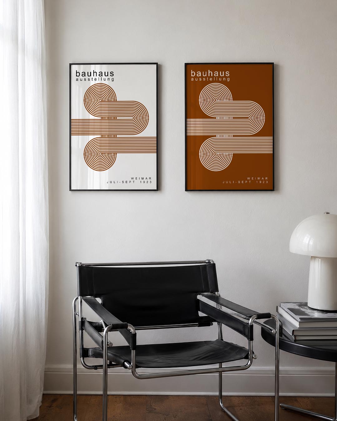 Lijnenspel en cirkelvormen Postersets