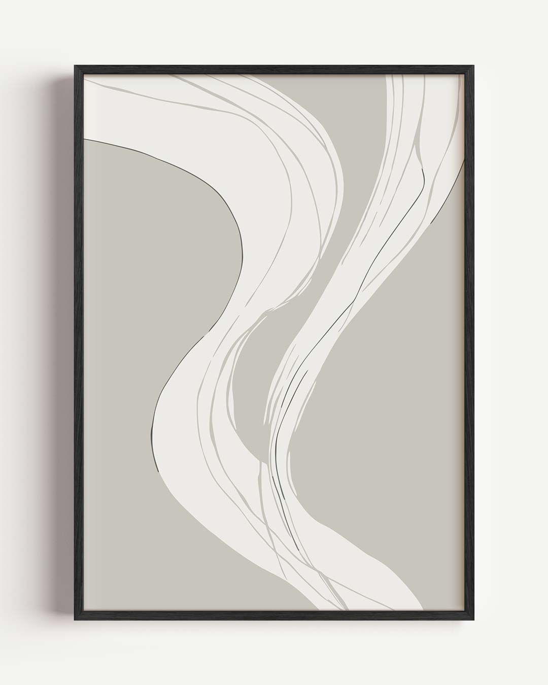 Sierlijke Abstracte Kunstposter