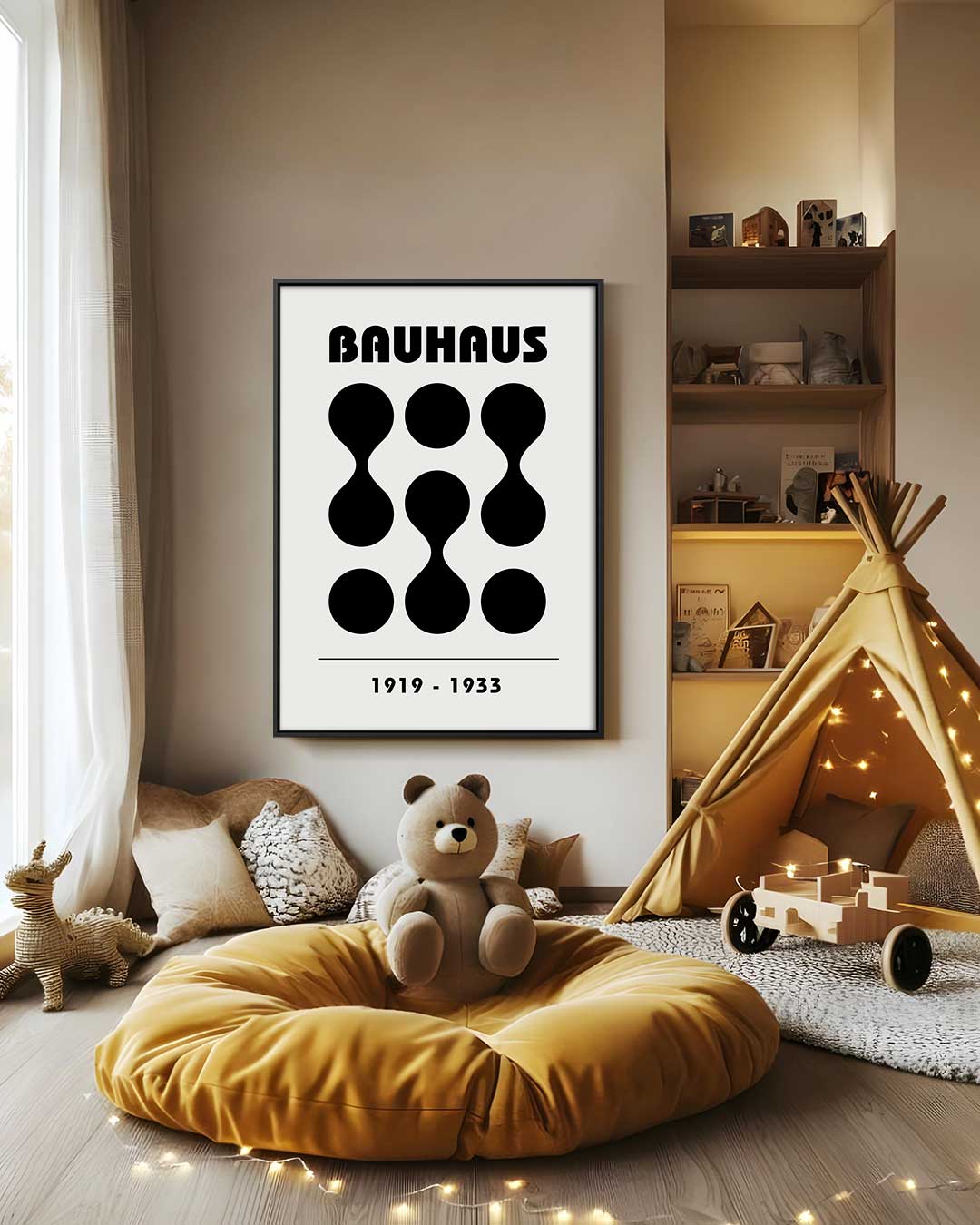 Bauhaus Poster 1919-1933 Kunstwerk-canvas-dibond-plexiglas-wanddecoratie-WallArtistic
