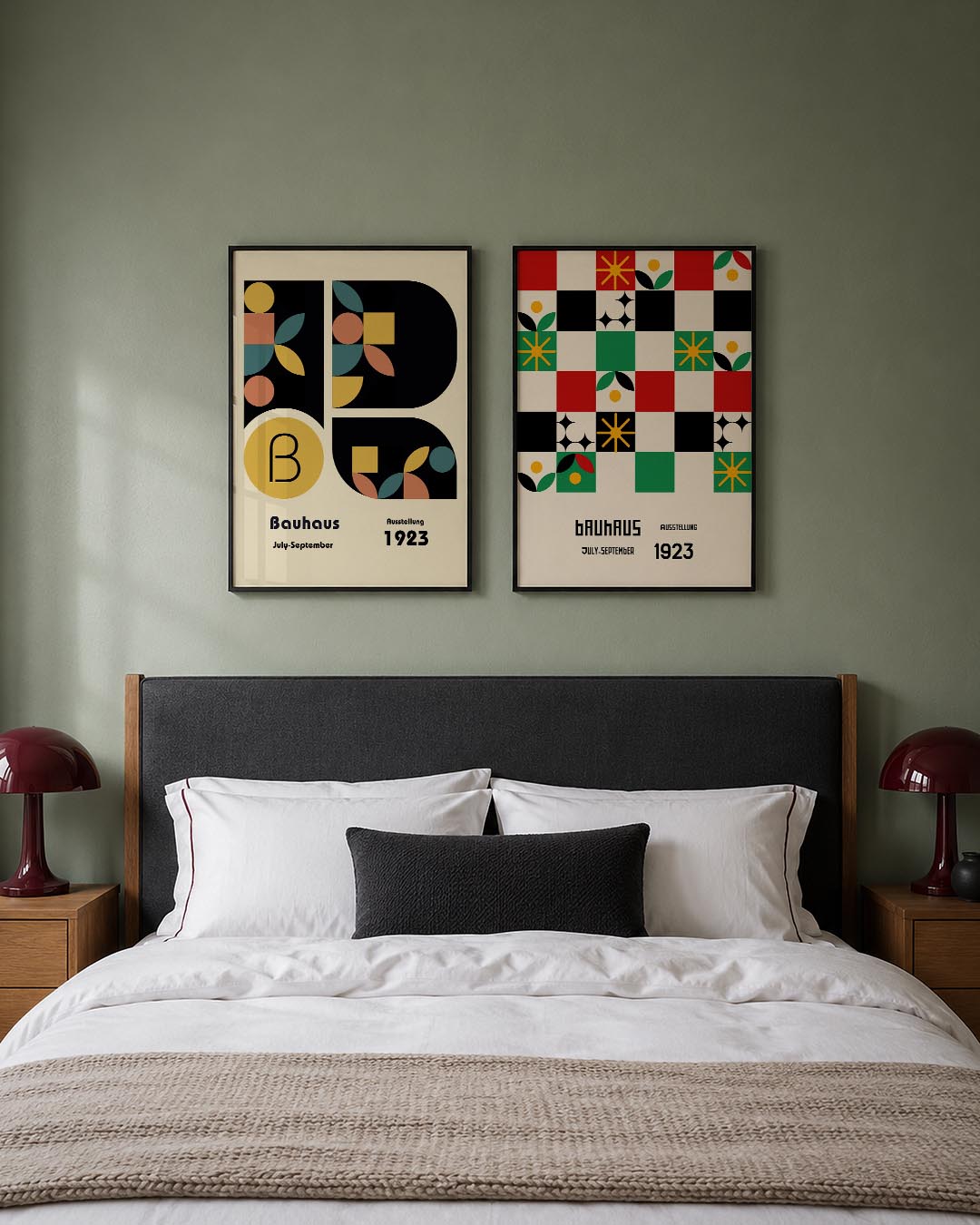 Vormen en kleurvlakken Posterset