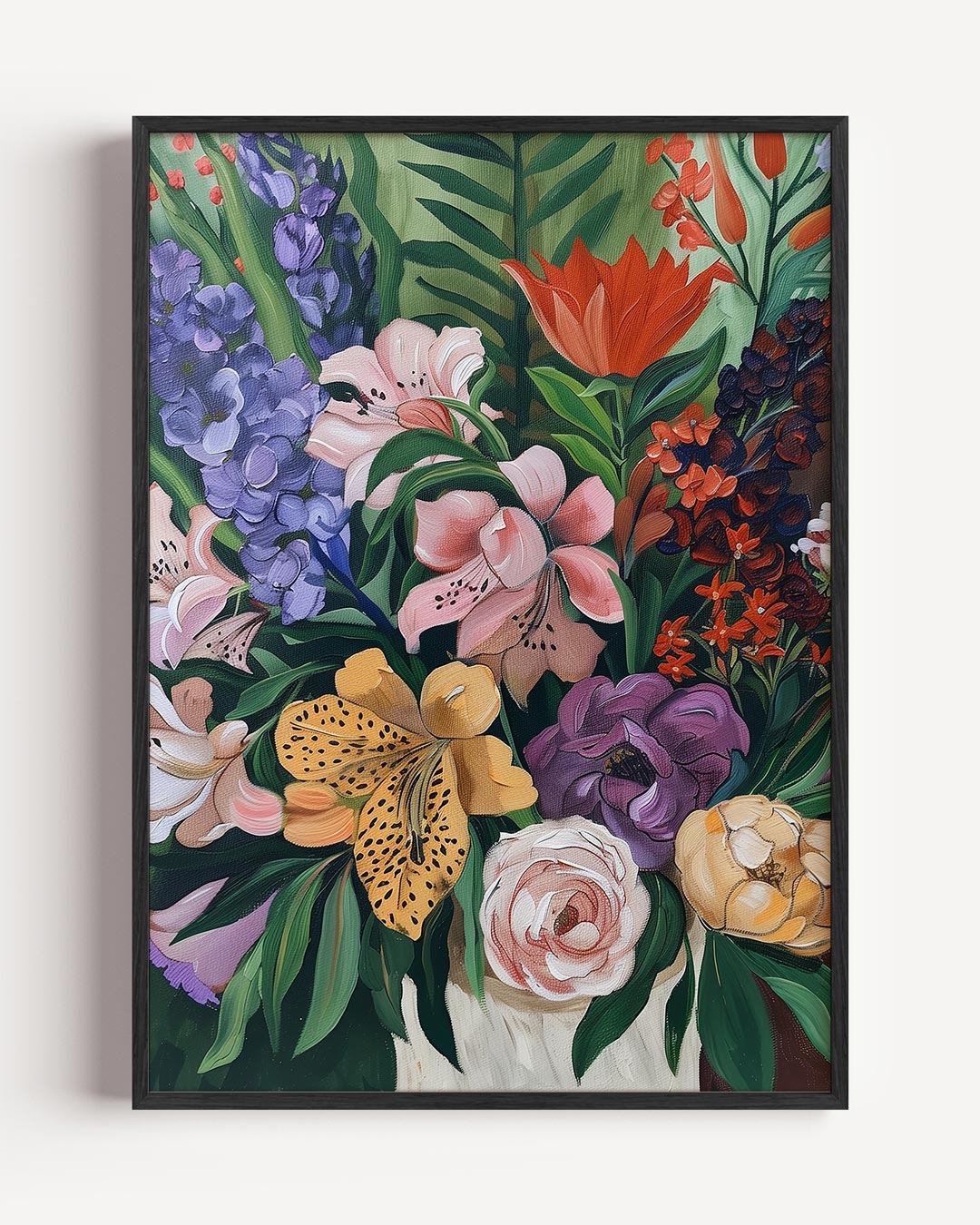 Bloemenpracht Wanddecoratie Poster-WallArtistic
