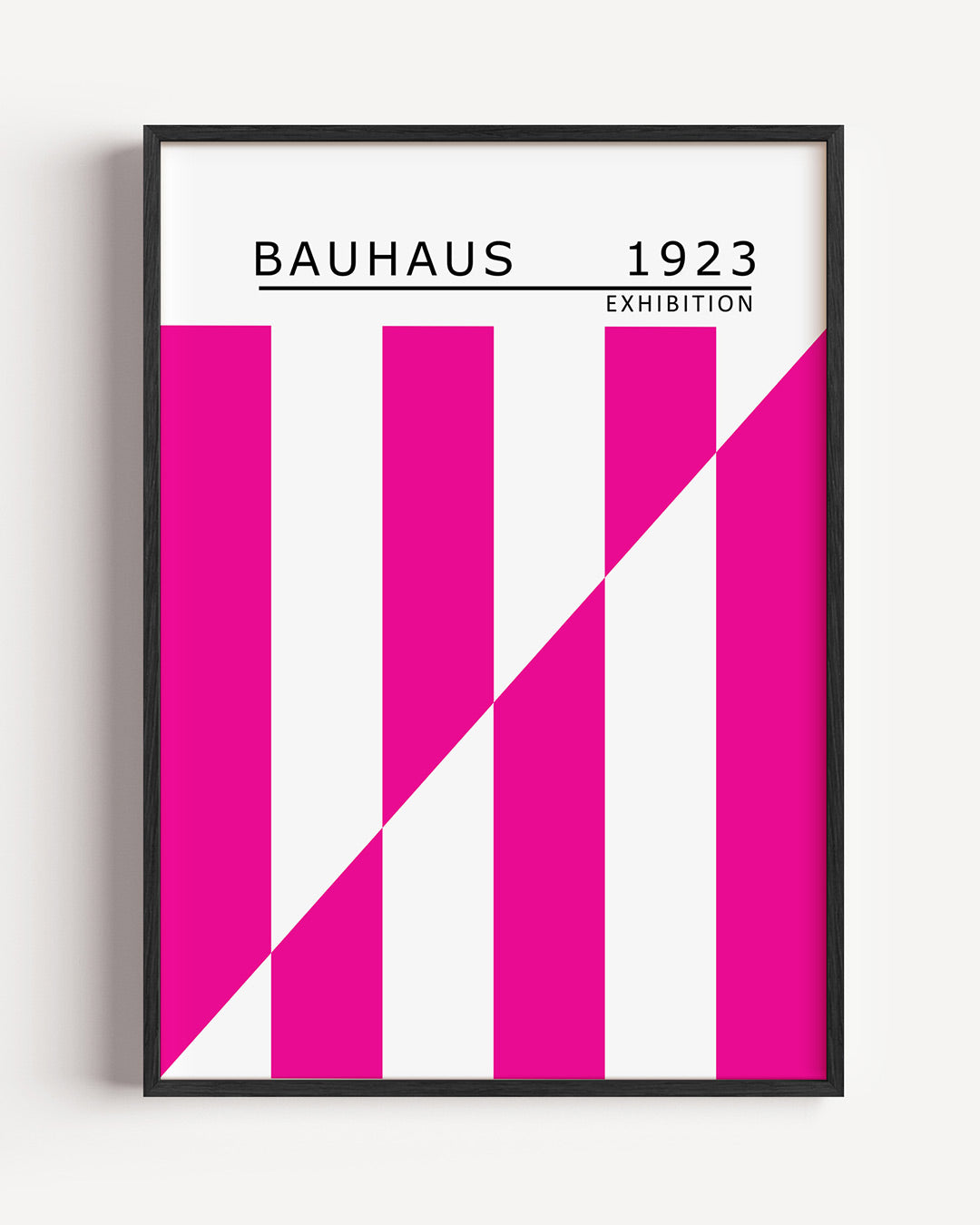 Kleurvlakken en lijnen Poster
