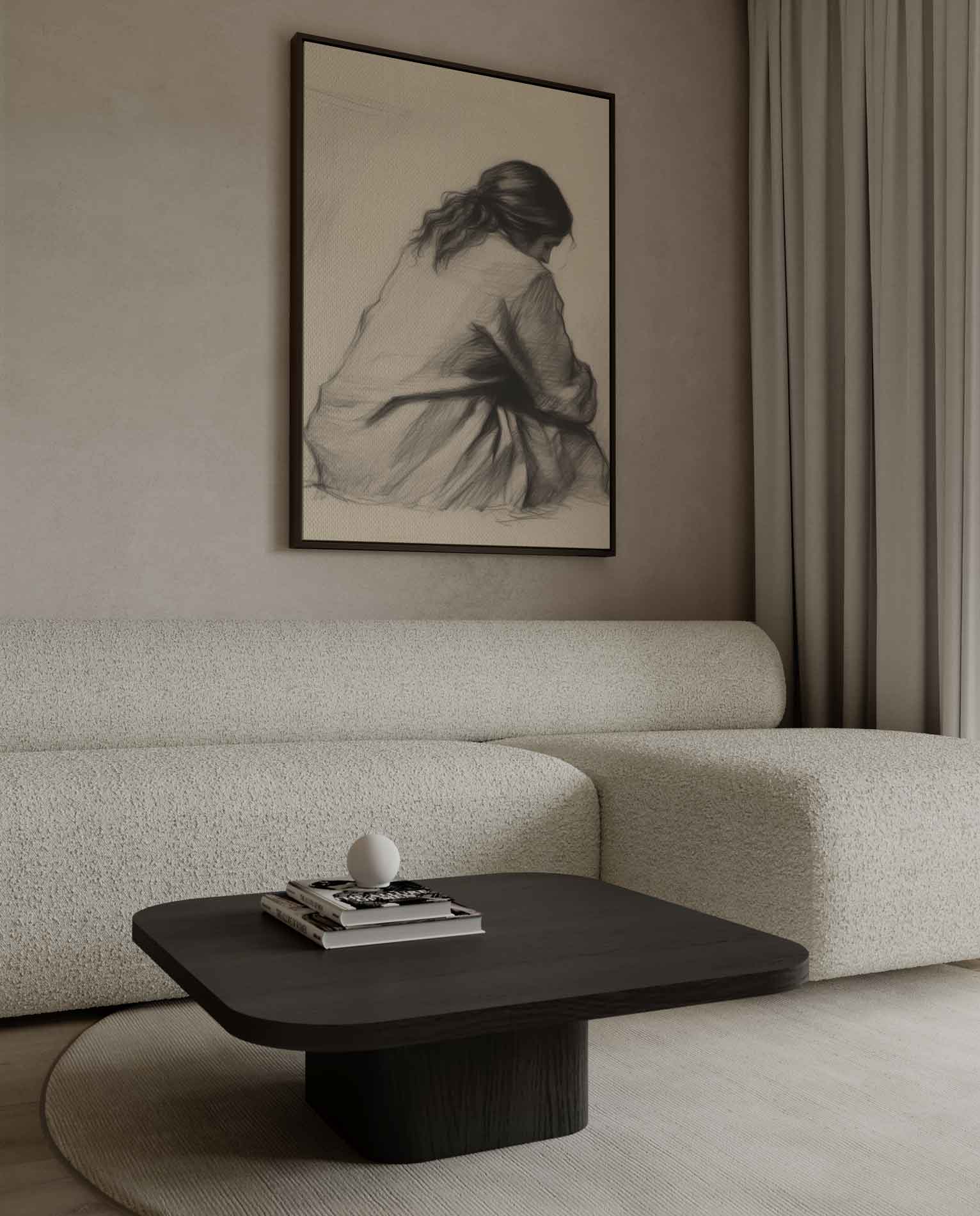 Zachte Stilte Kunstwerk-canvas-dibond-plexiglas-wanddecoratie-WallArtistic