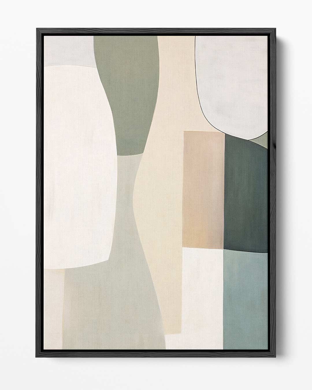 Moderne Abstracte Compositie Kunstwerk-canvas-dibond-plexiglas-wanddecoratie-WallArtistic