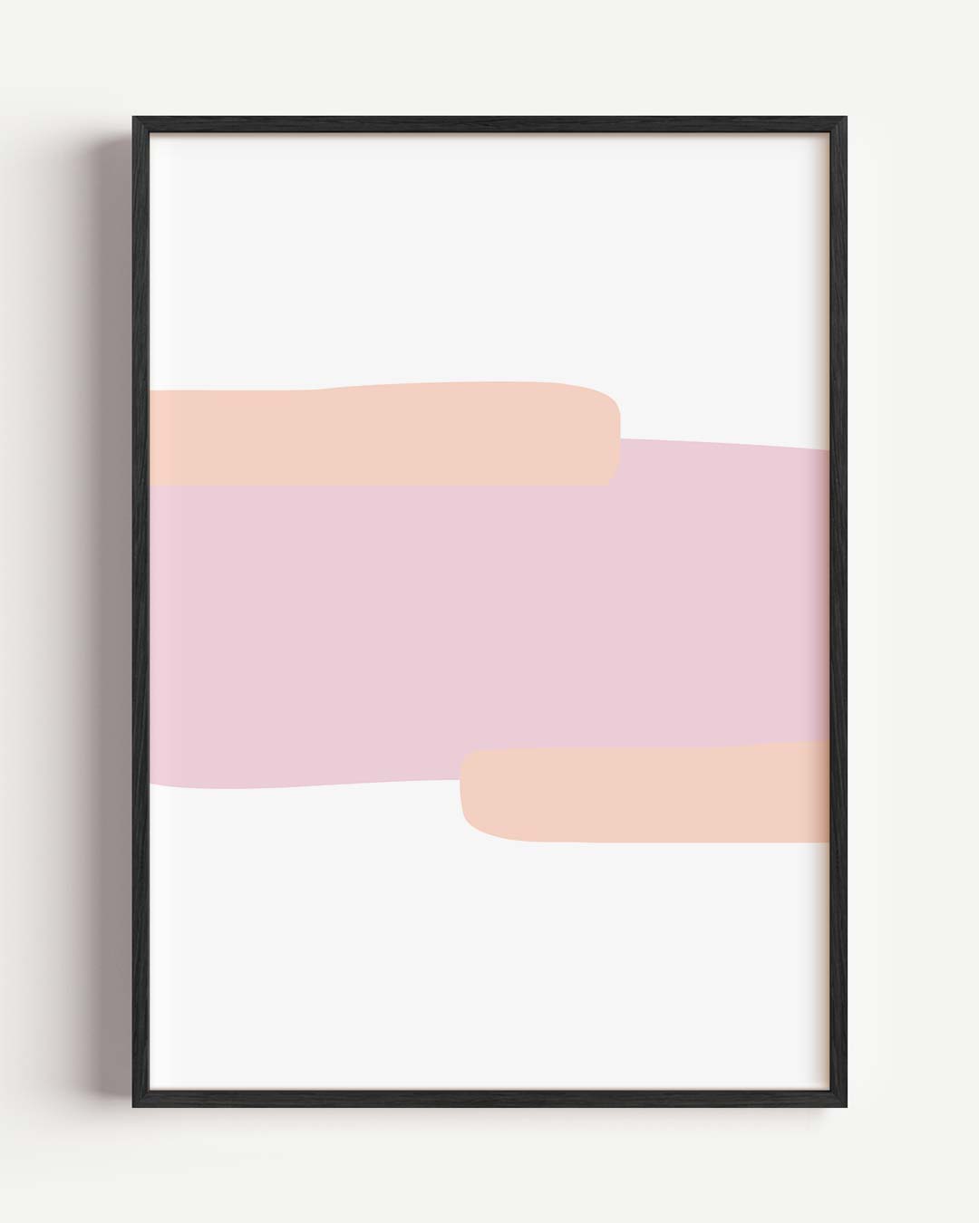 Rustgevende Abstracte Kunstposter