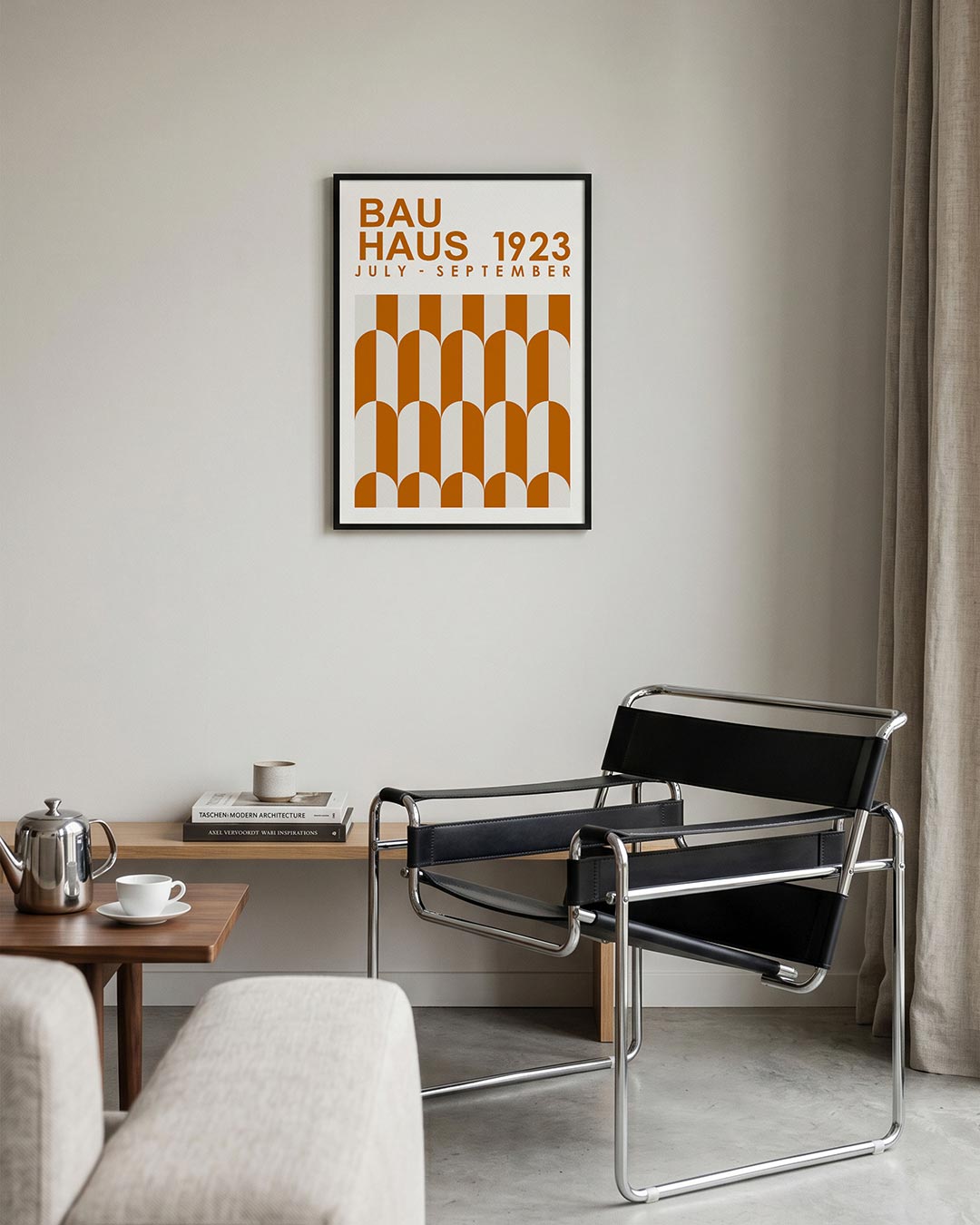 Vormritme en kleur Poster