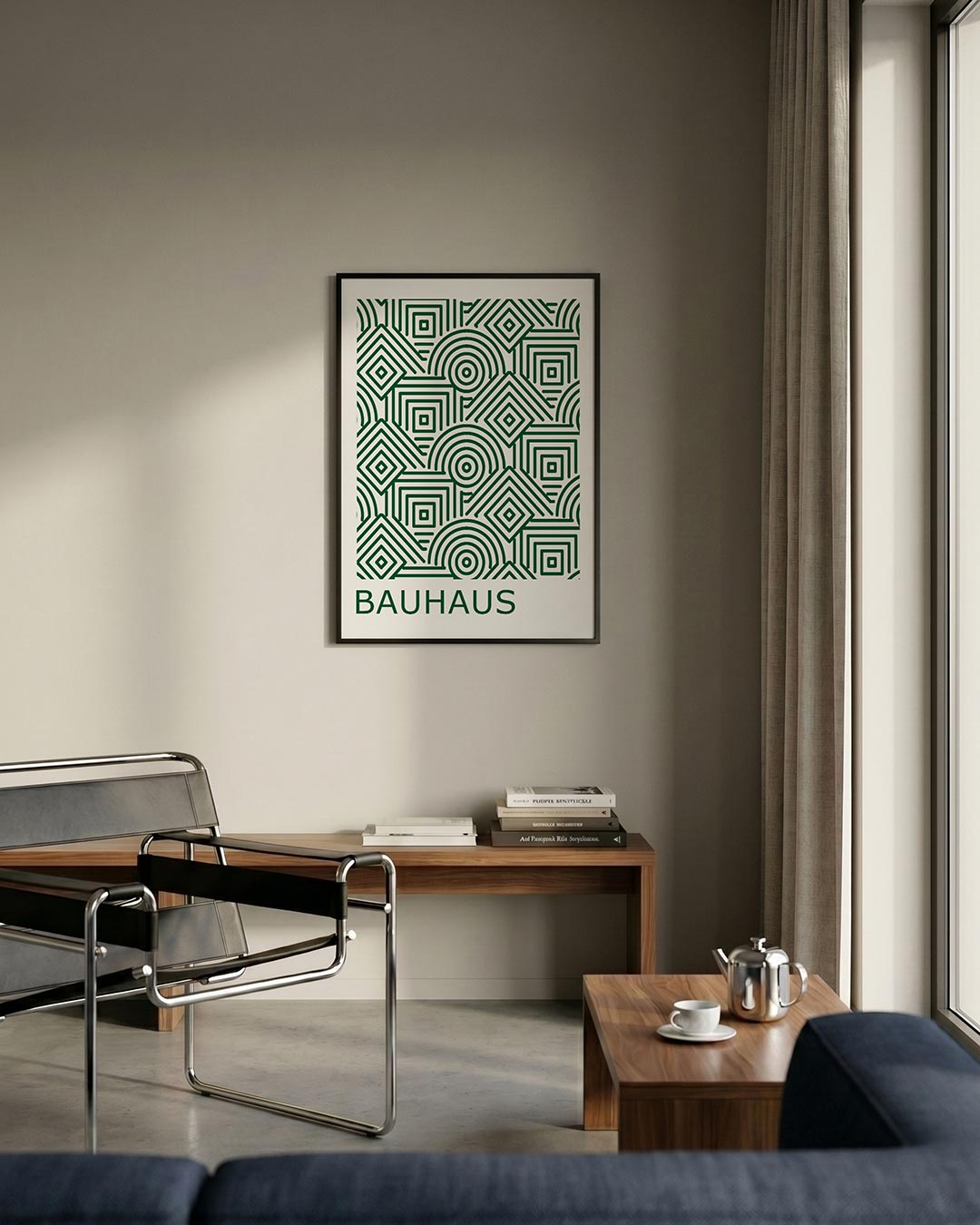 Lijnen en patronen Poster