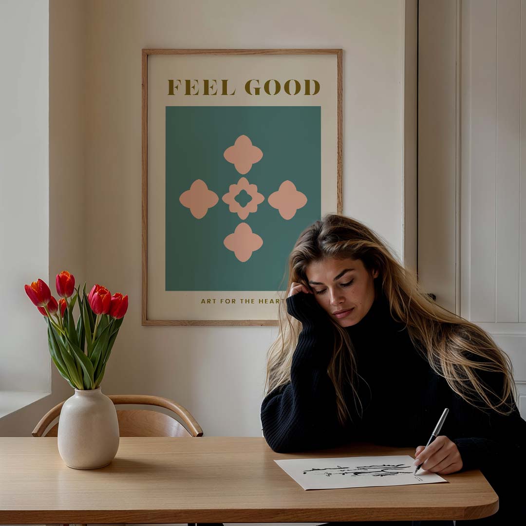 Feel Good Wanddecoratie Poster-WallArtistic
