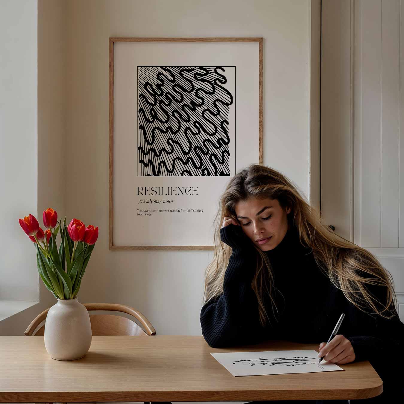Veerkracht Inspiratie Poster