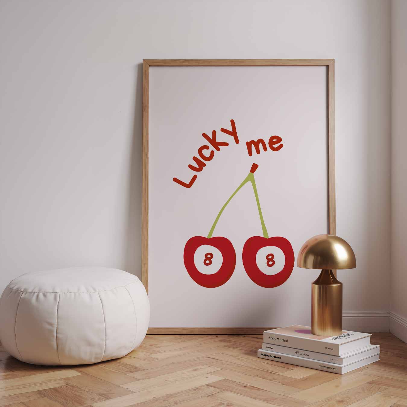 Lucky Me Kersen Poster