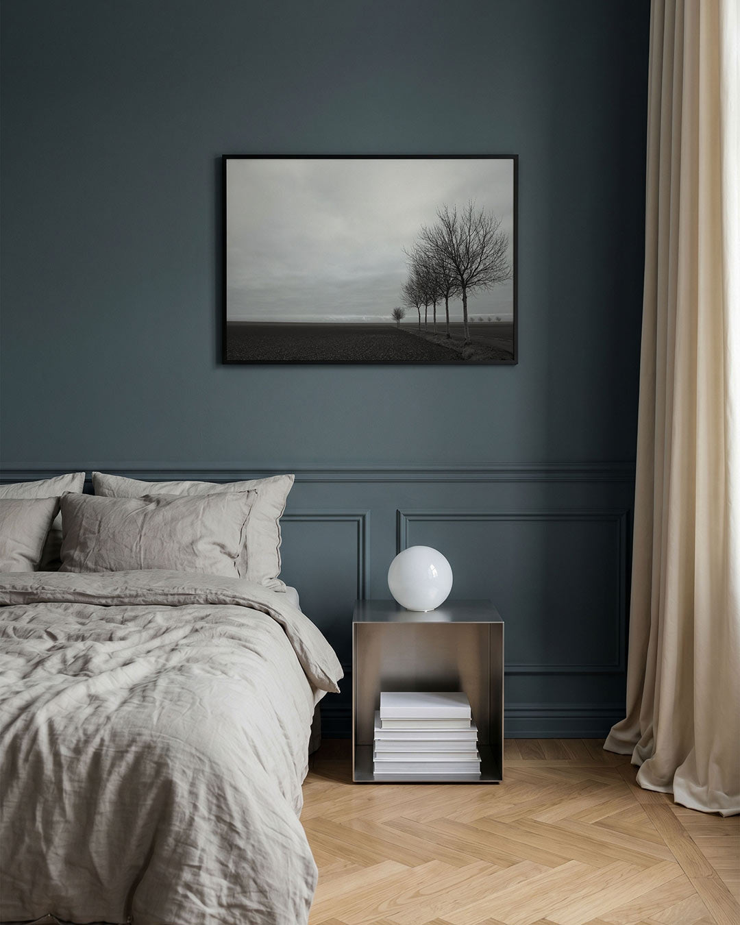 Landschap met bomen Poster