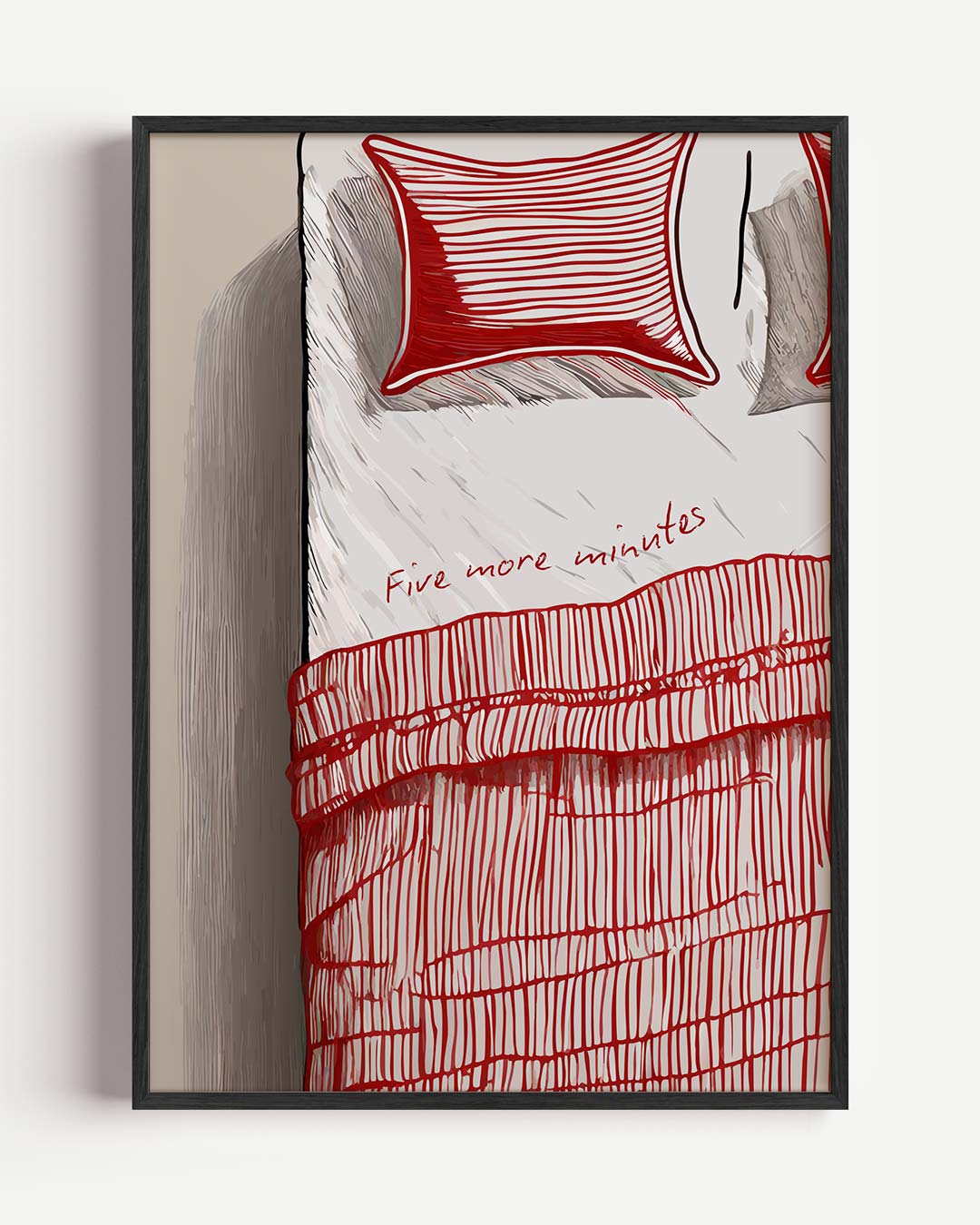 Snoozen in Stijl Poster