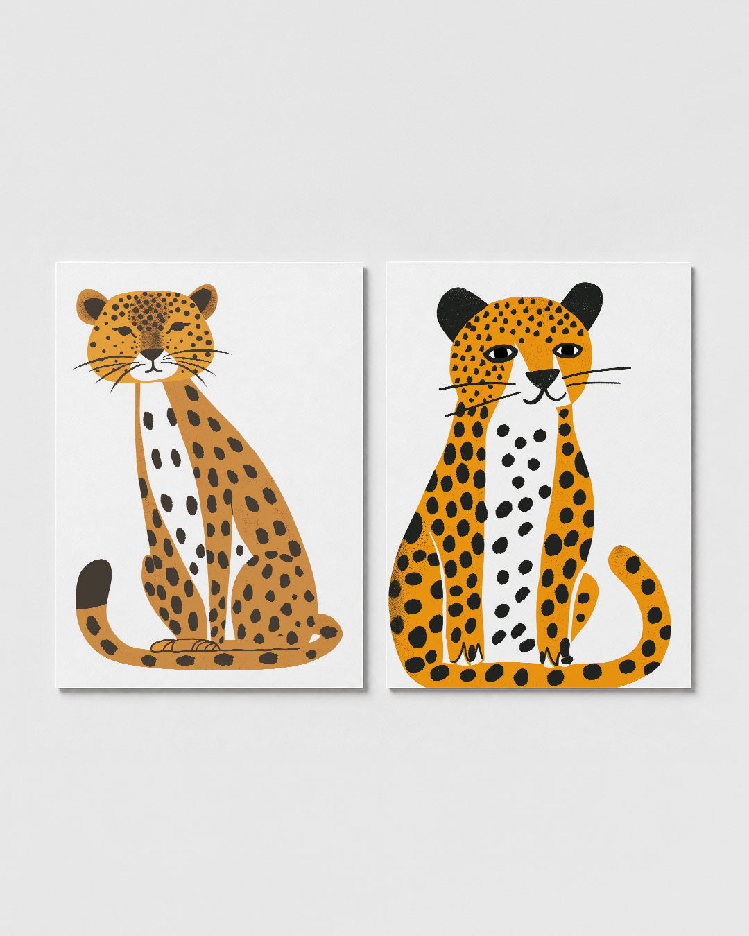 Vorm en vlekken Posterset
