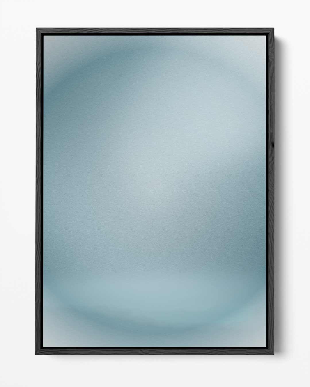 Rustgevende Blauwe Cirkel Kunstwerk-canvas-dibond-plexiglas-wanddecoratie-WallArtistic