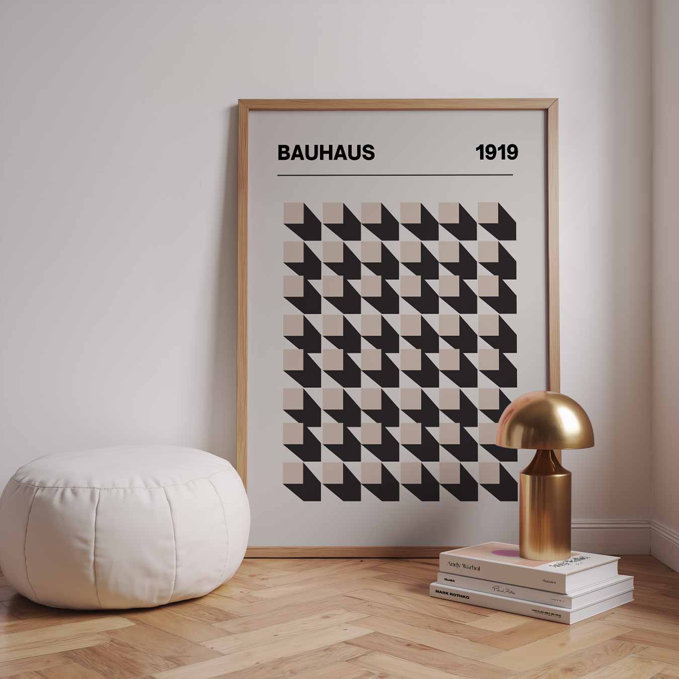 Bauhaus Chic Poster