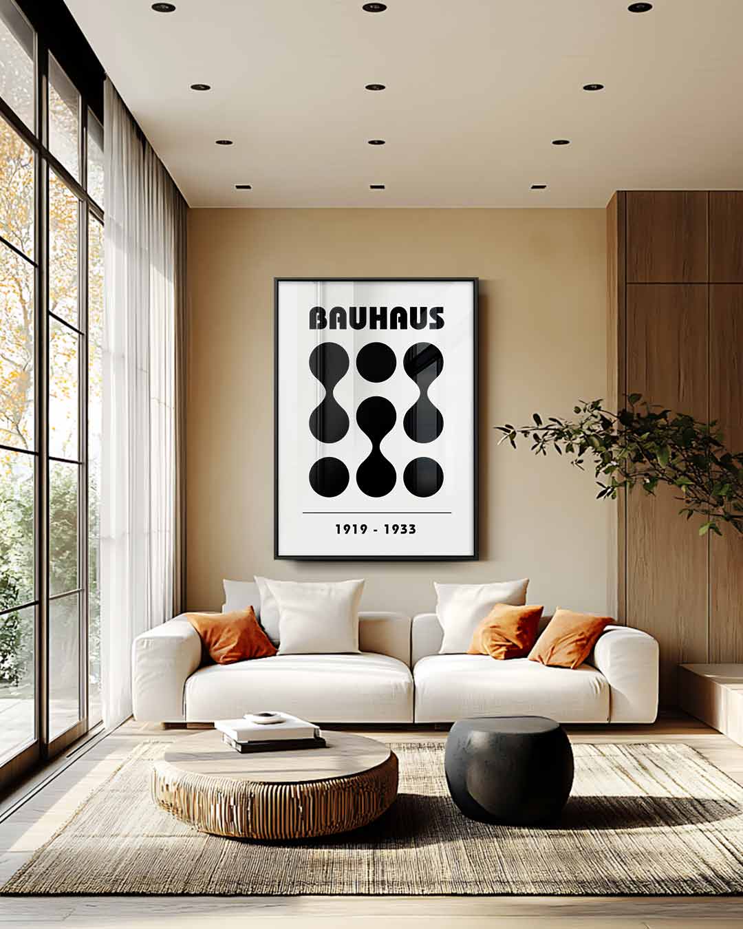 Bauhaus Poster 1919-1933 Kunstwerk-canvas-dibond-plexiglas-wanddecoratie-WallArtistic