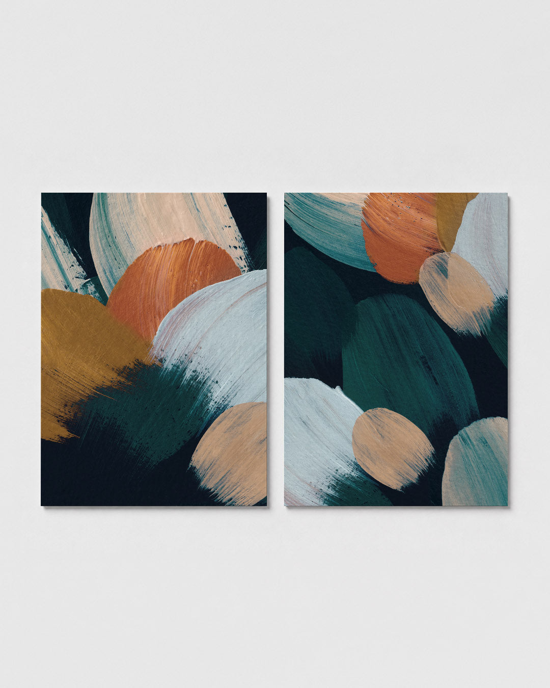 Kleurvlakken en beweging Posterset