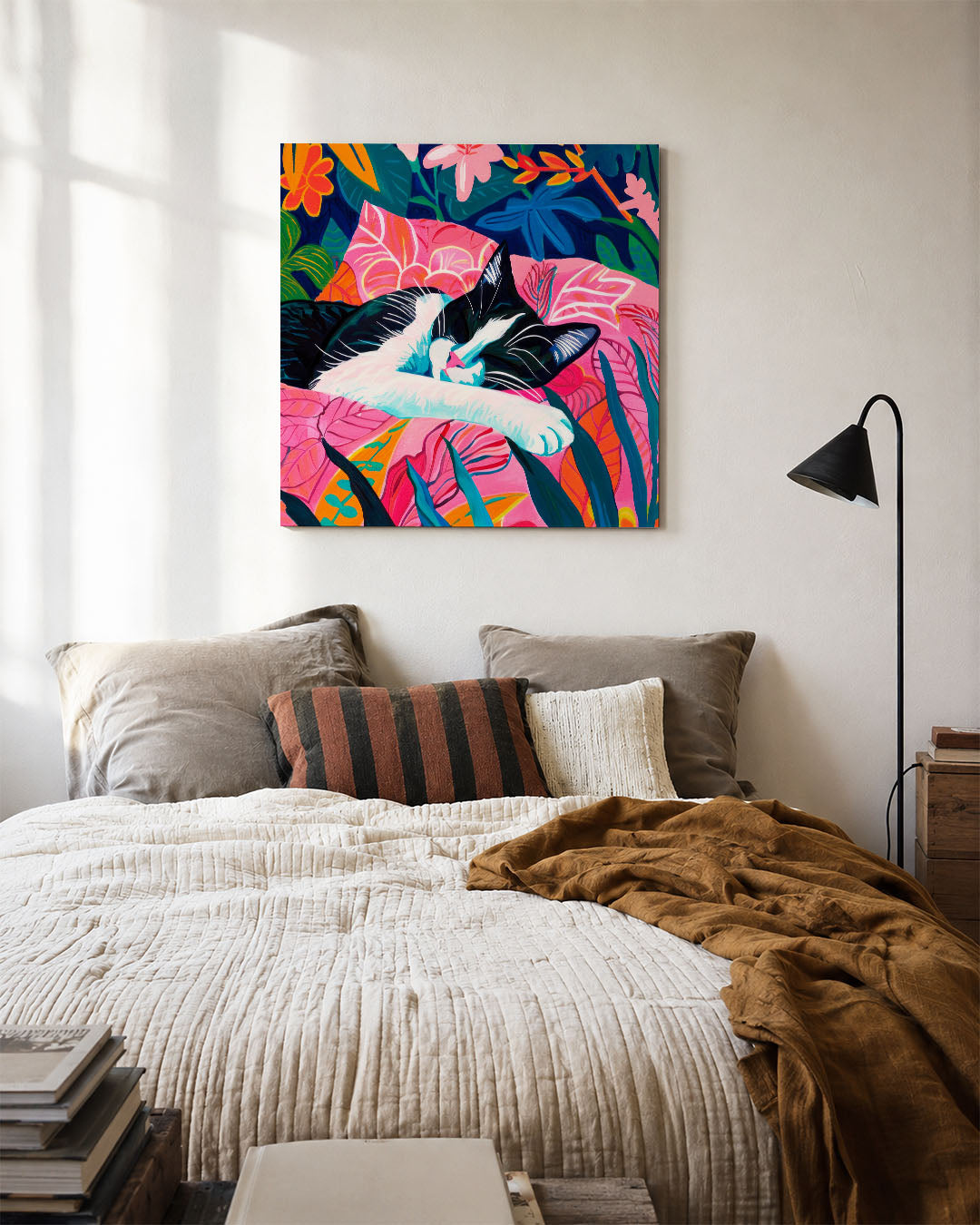 Dromerige kat Kunstwerk