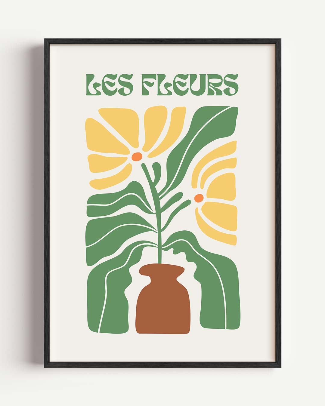 Bloemrijke Vaas Poster