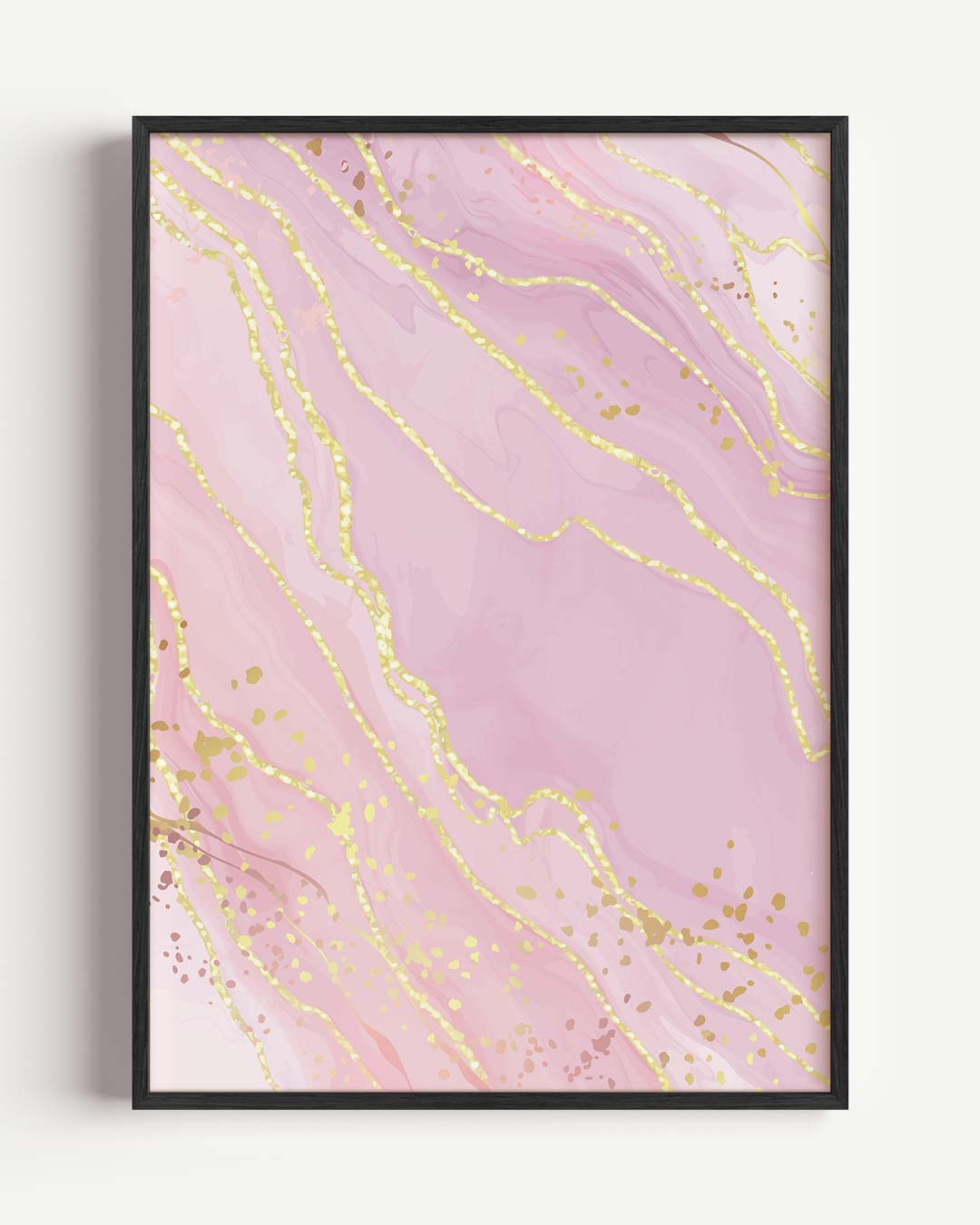 Luxe Marmer Effect Poster