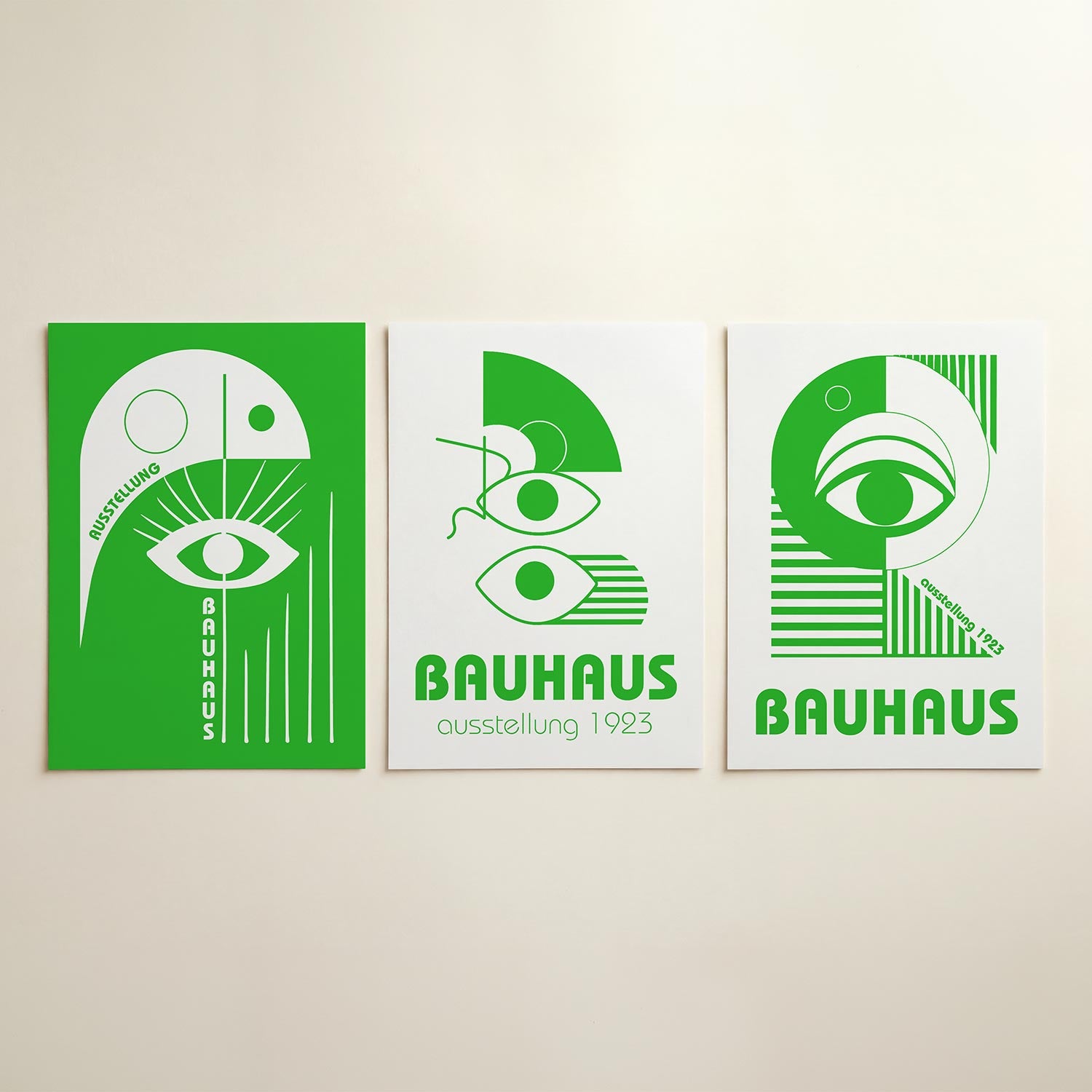 Oog en lijnen Posterset