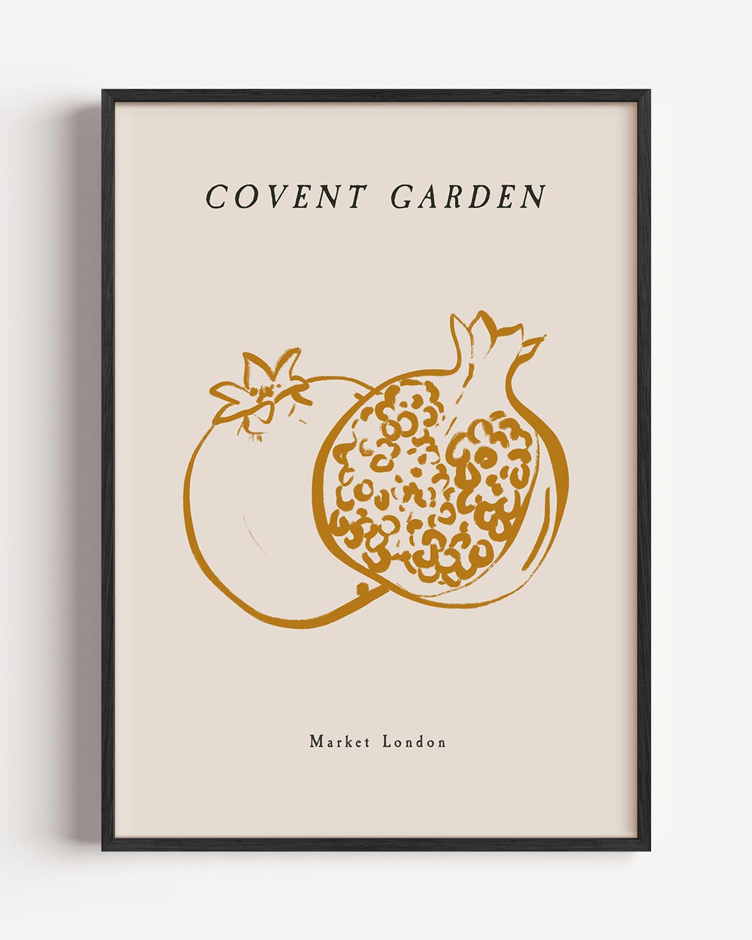Stijlvolle Covent Garden Poster-WallArtistic