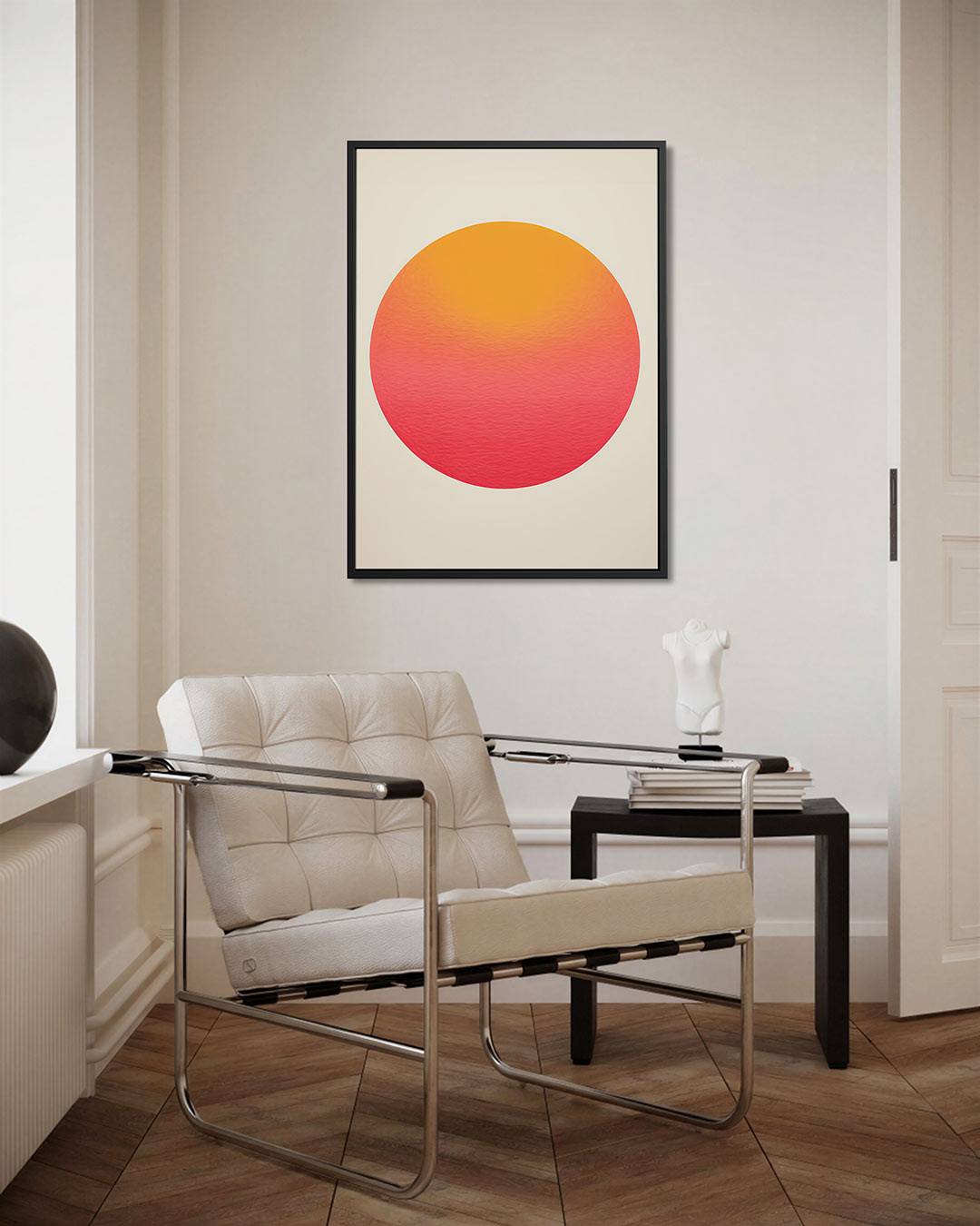 Kleurrijke cirkel Kunstwerk