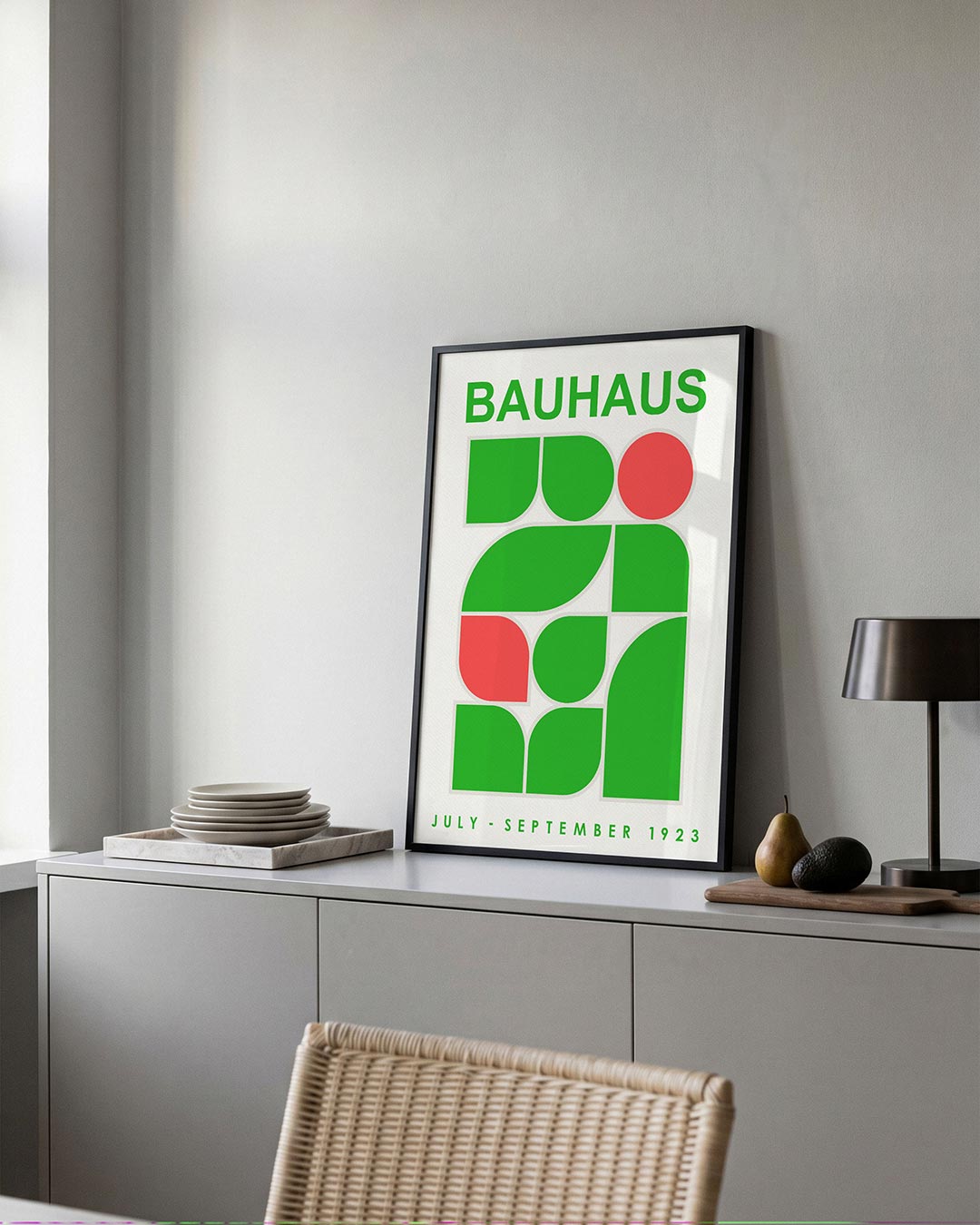 Vormen en vlakkenspel Poster