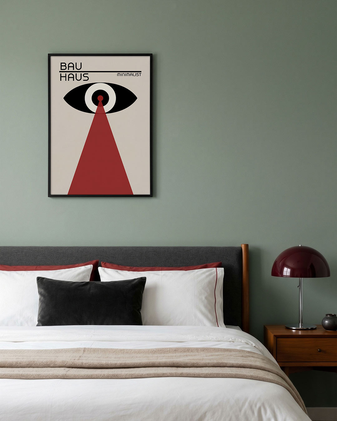 Oog en stralen Poster
