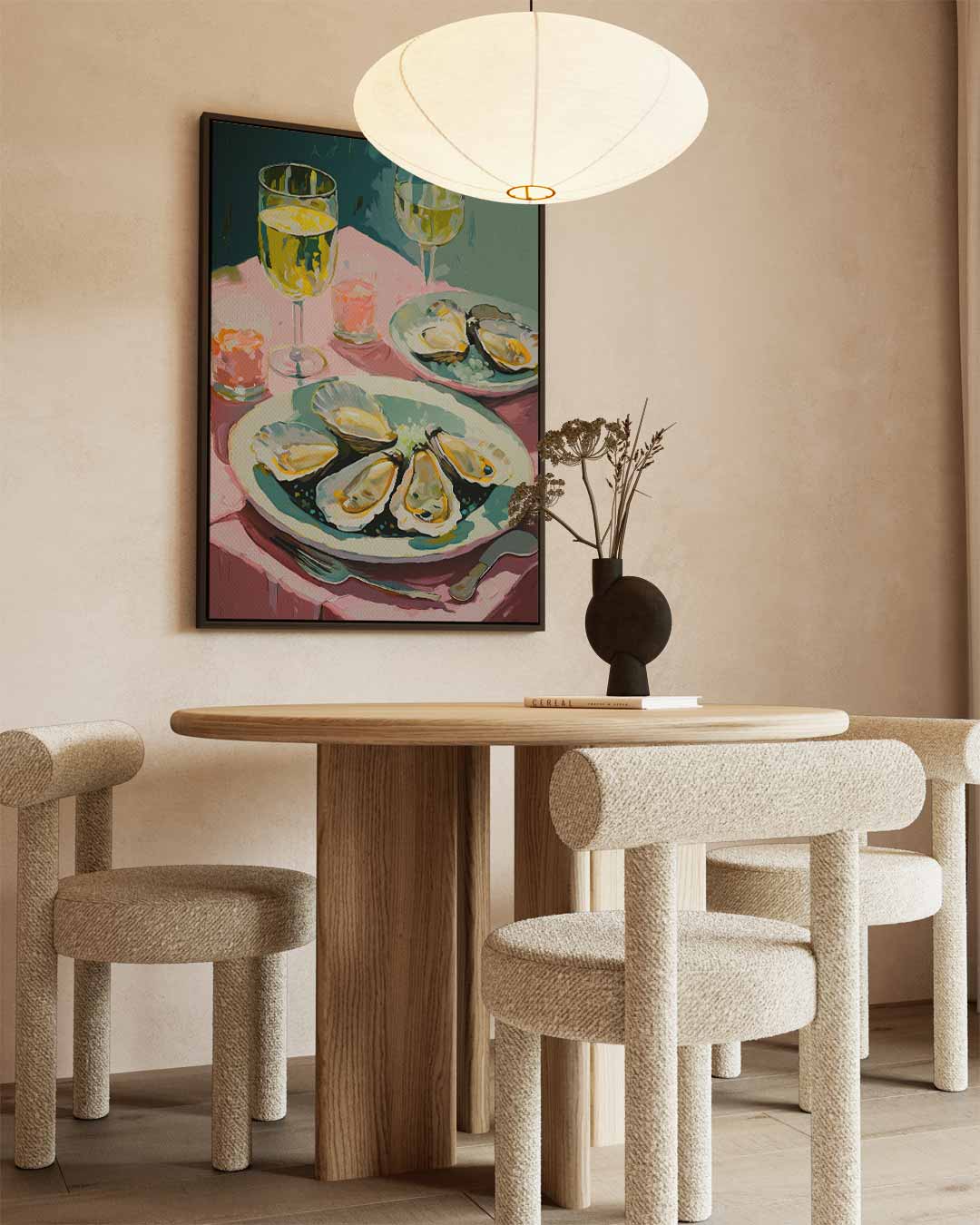 Zomerse Tafelschikking Kunstwerk-canvas-dibond-plexiglas-wanddecoratie-WallArtistic