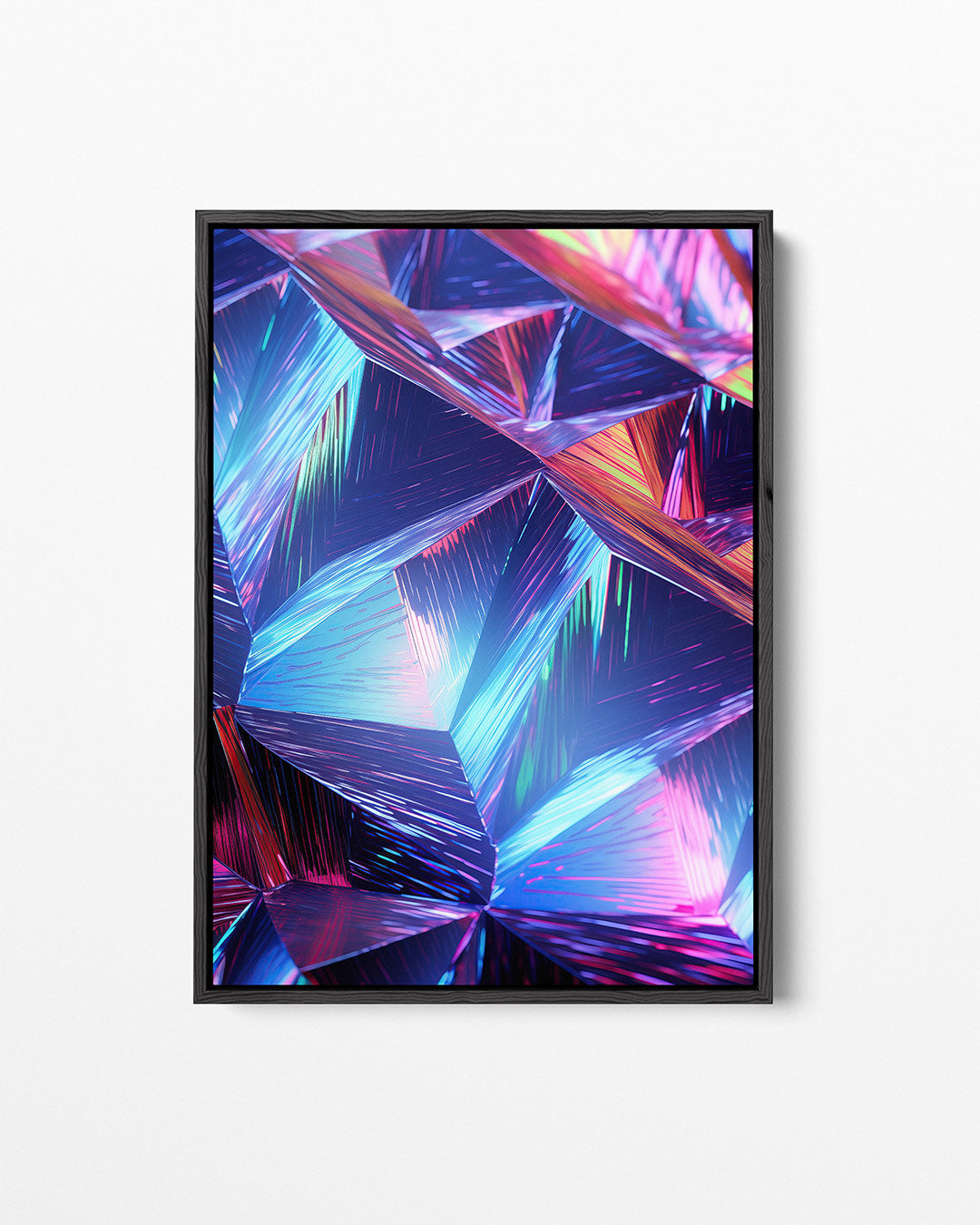 Kleurrijke geometrische vormen Kunstwerk