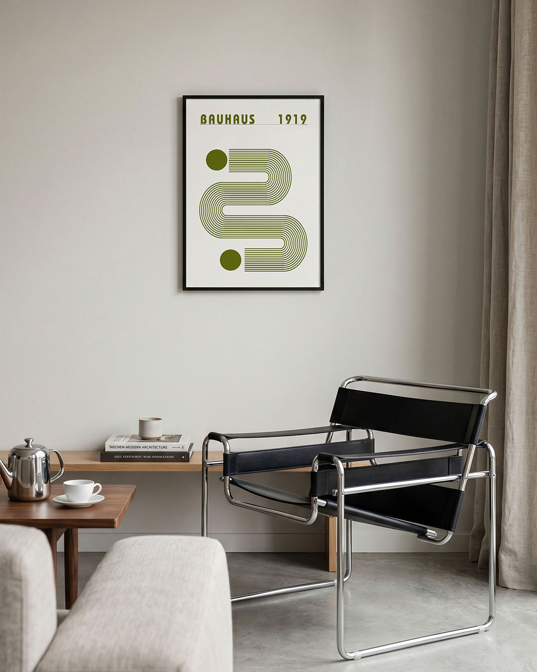 Lijnen en vormen Poster