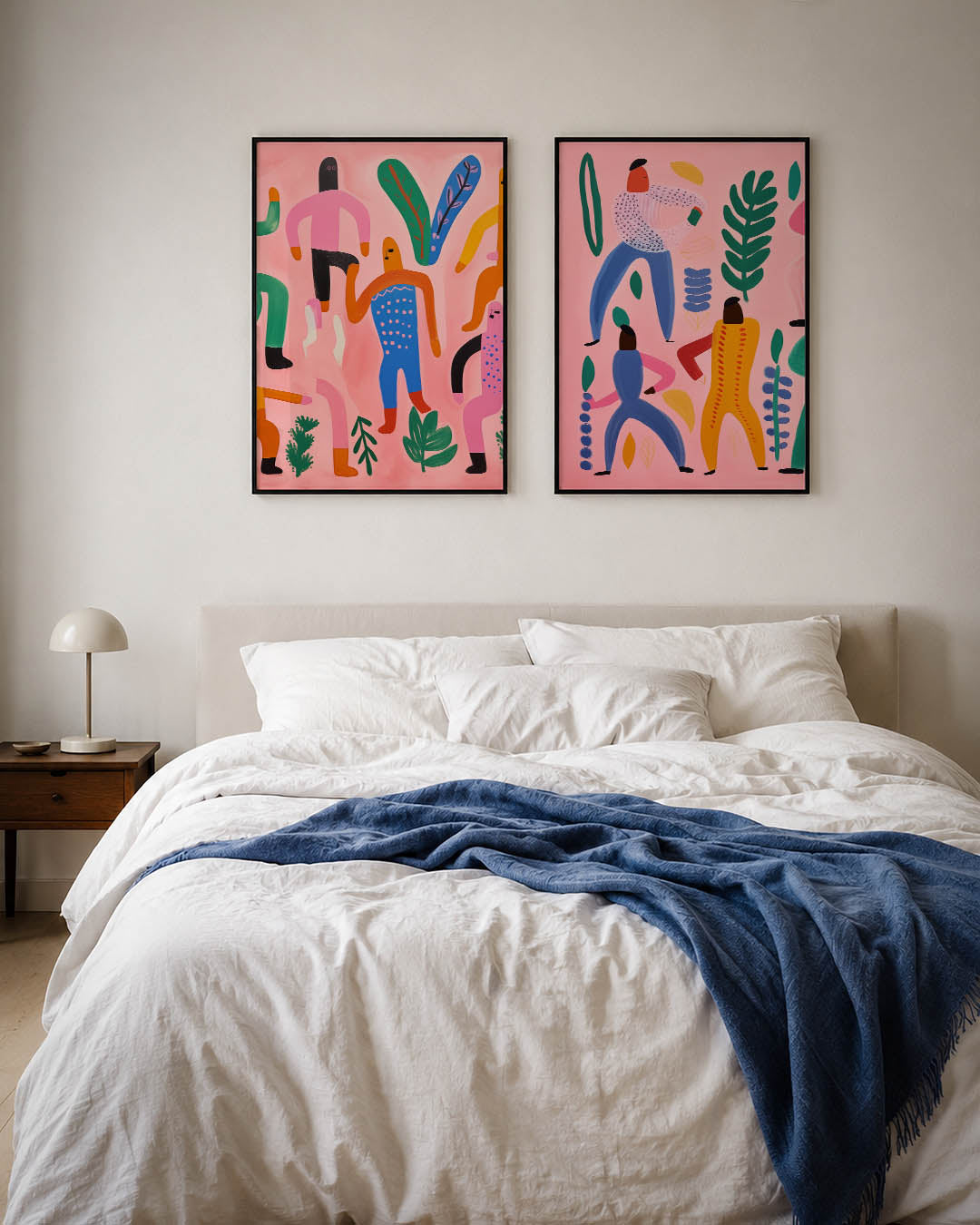Vrolijke figuren Posterset