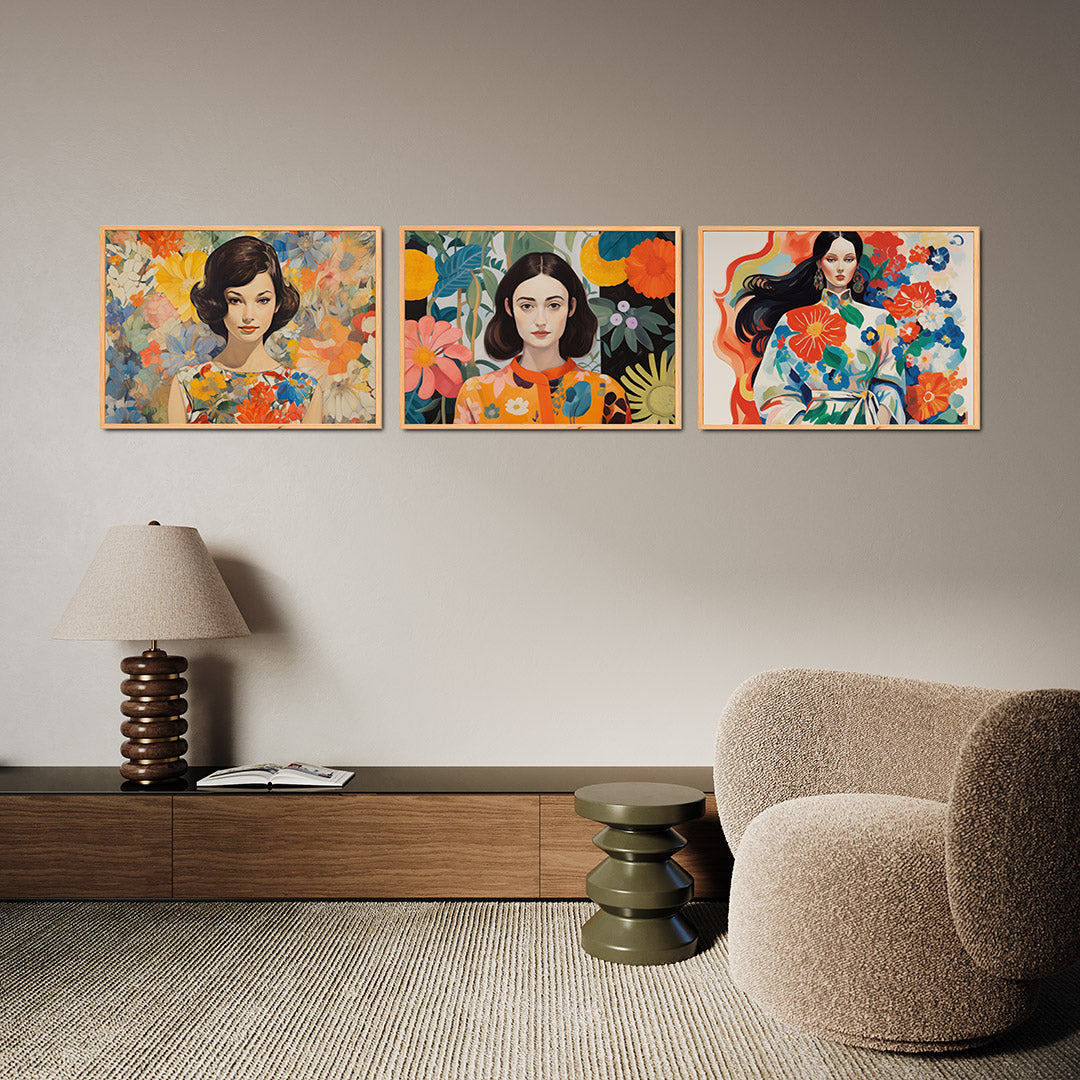 Bloemenportret Posterset