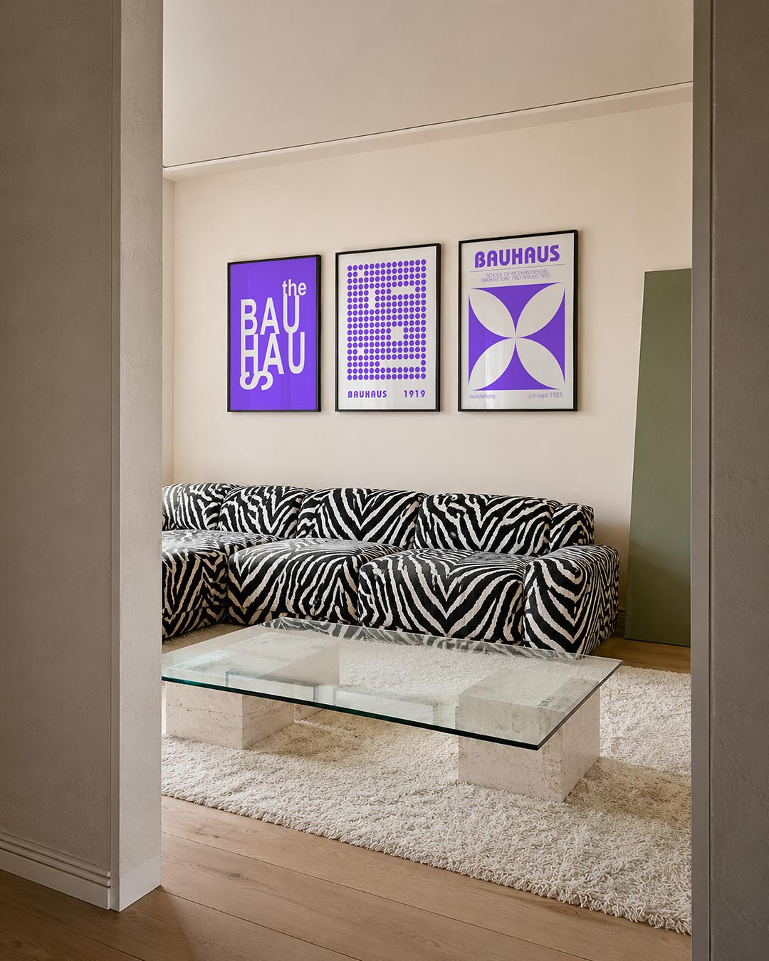 Typografie en kleur Posterset