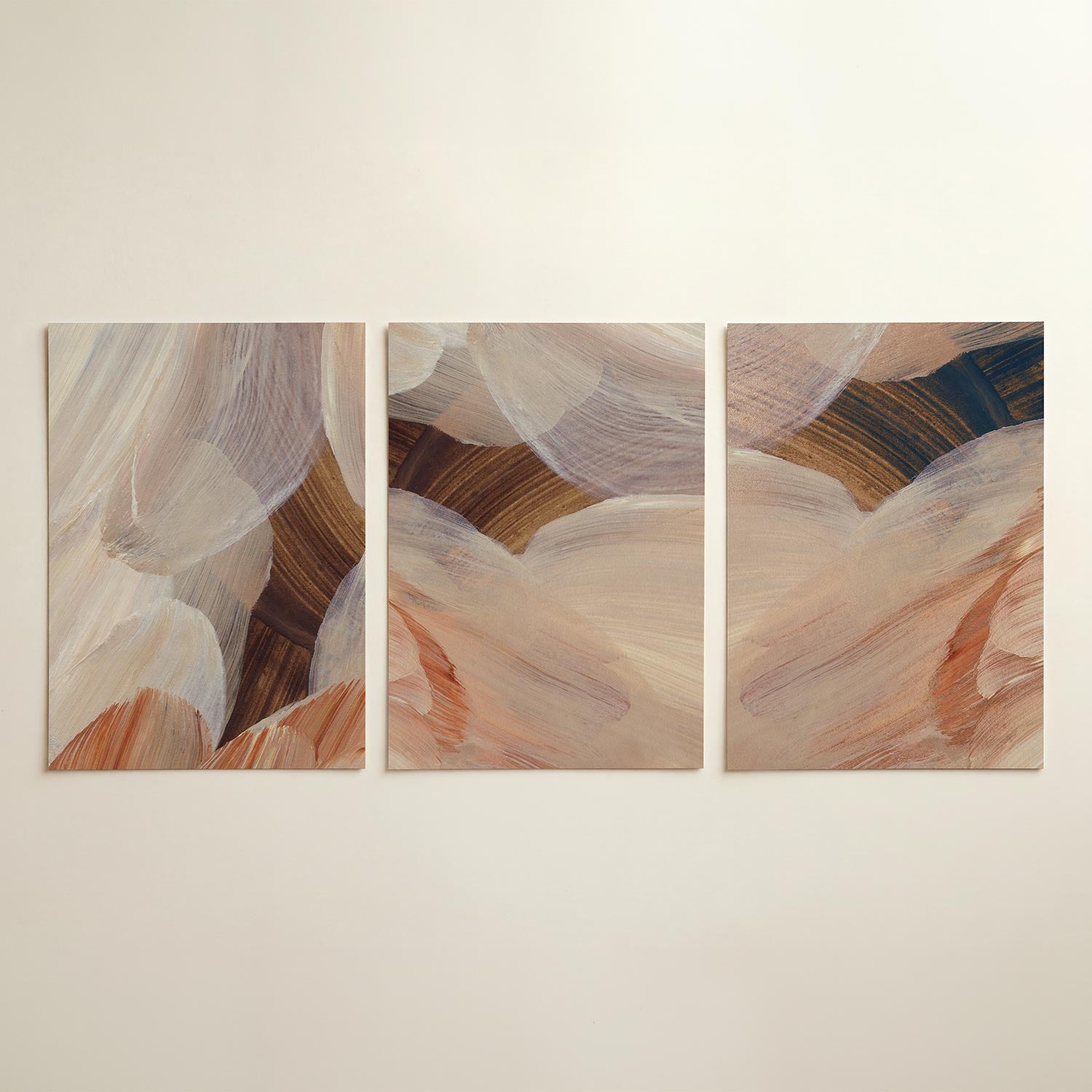 Zachte kleurvlakken Posterset
