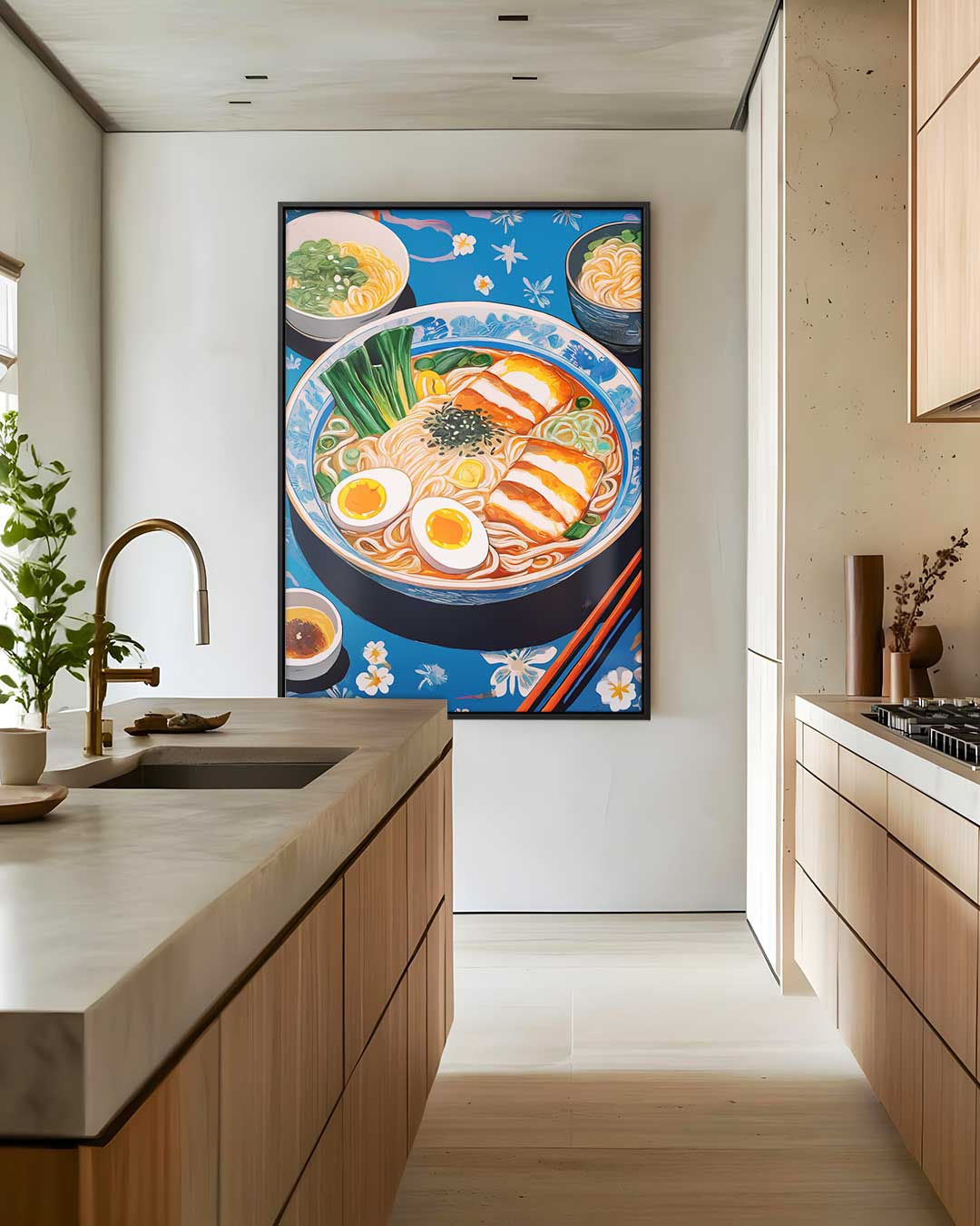 Kleurrijke Ramen Illusie Kunstwerk-canvas-dibond-plexiglas-wanddecoratie-WallArtistic