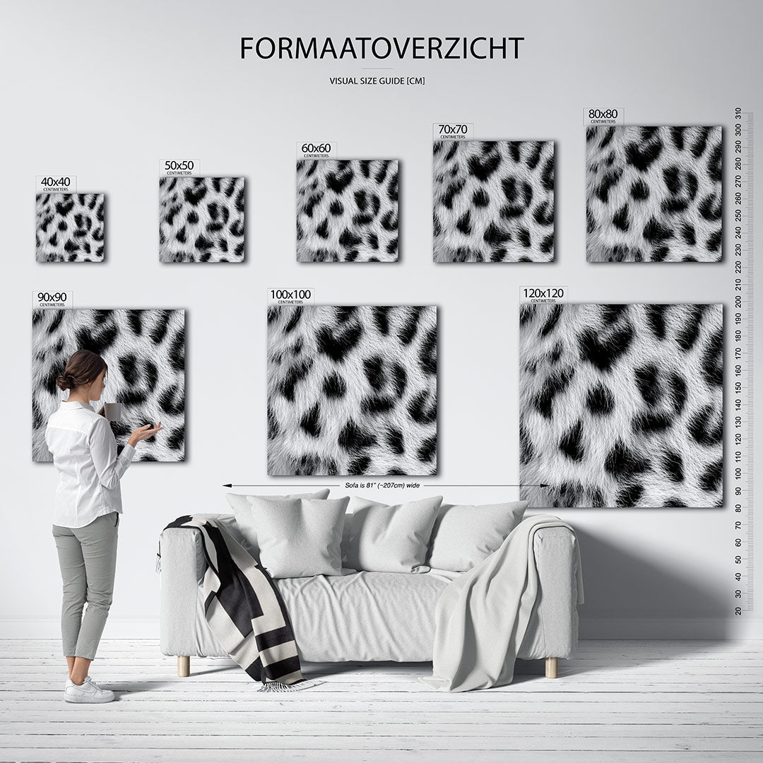 Dierlijke patronen Kunstwerk