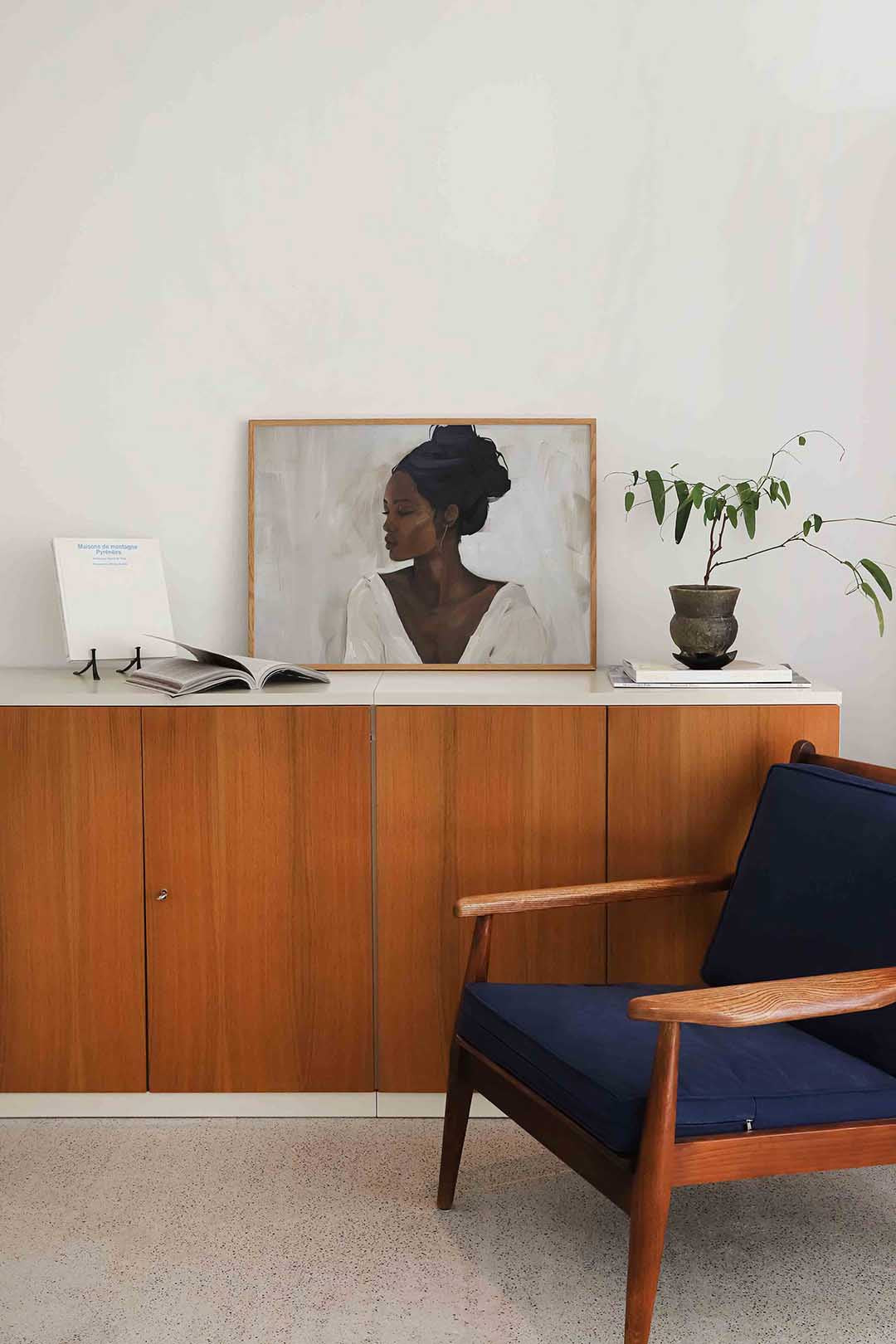 Vrouwelijk portret Poster