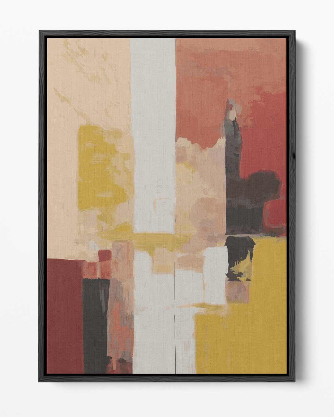 Kleurrijke Abstractie Kunstwerk-canvas-dibond-plexiglas-wanddecoratie-WallArtistic