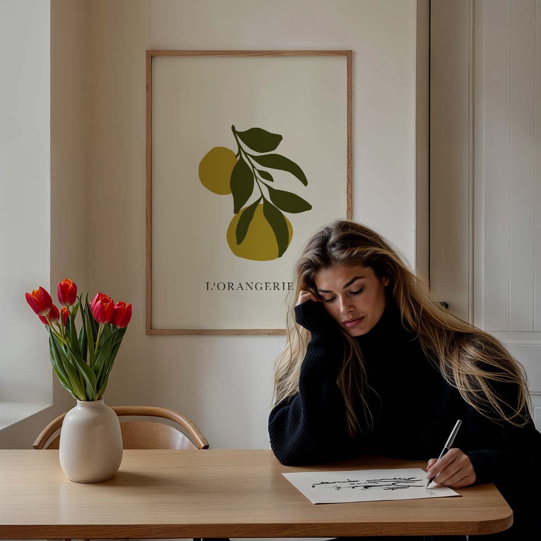 Stijlvolle L'Orangerie Citrus Poster-WallArtistic