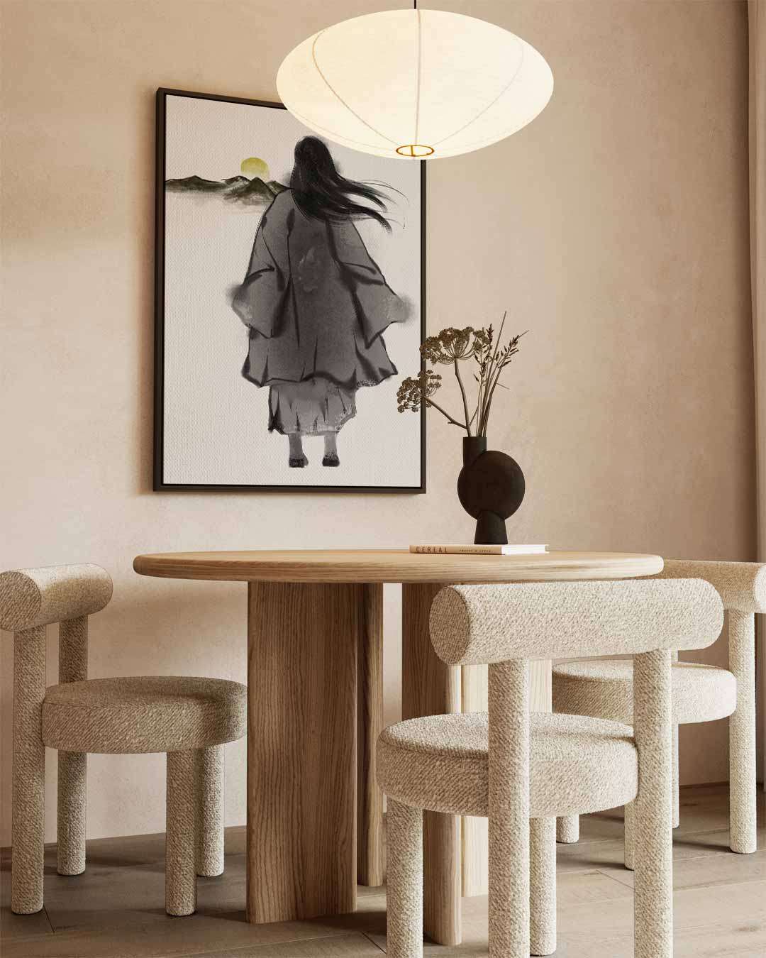 Dageraad in de Bergen Kunstwerk-canvas-dibond-plexiglas-wanddecoratie-WallArtistic