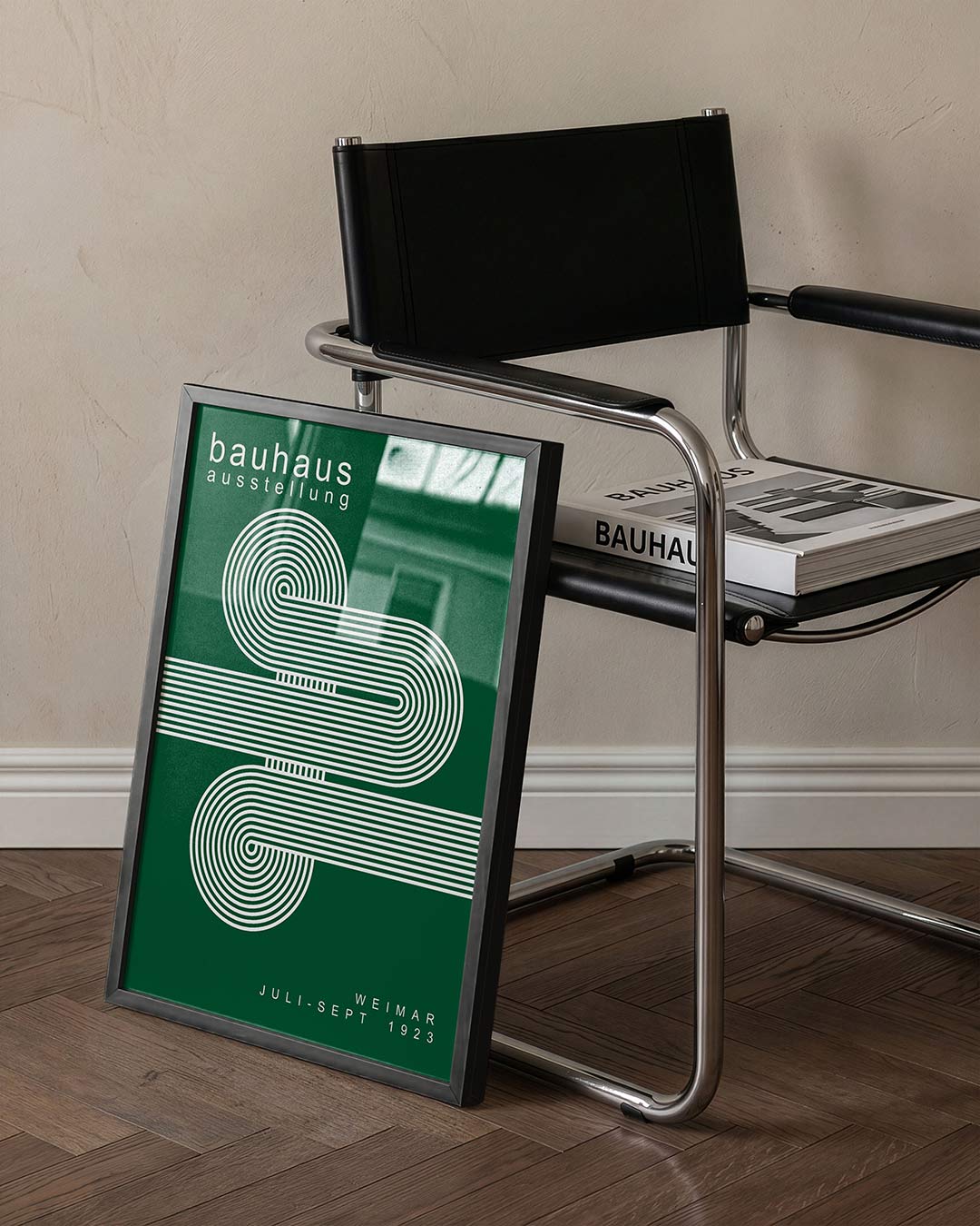 Lijnenspel en vlakkenspel Poster